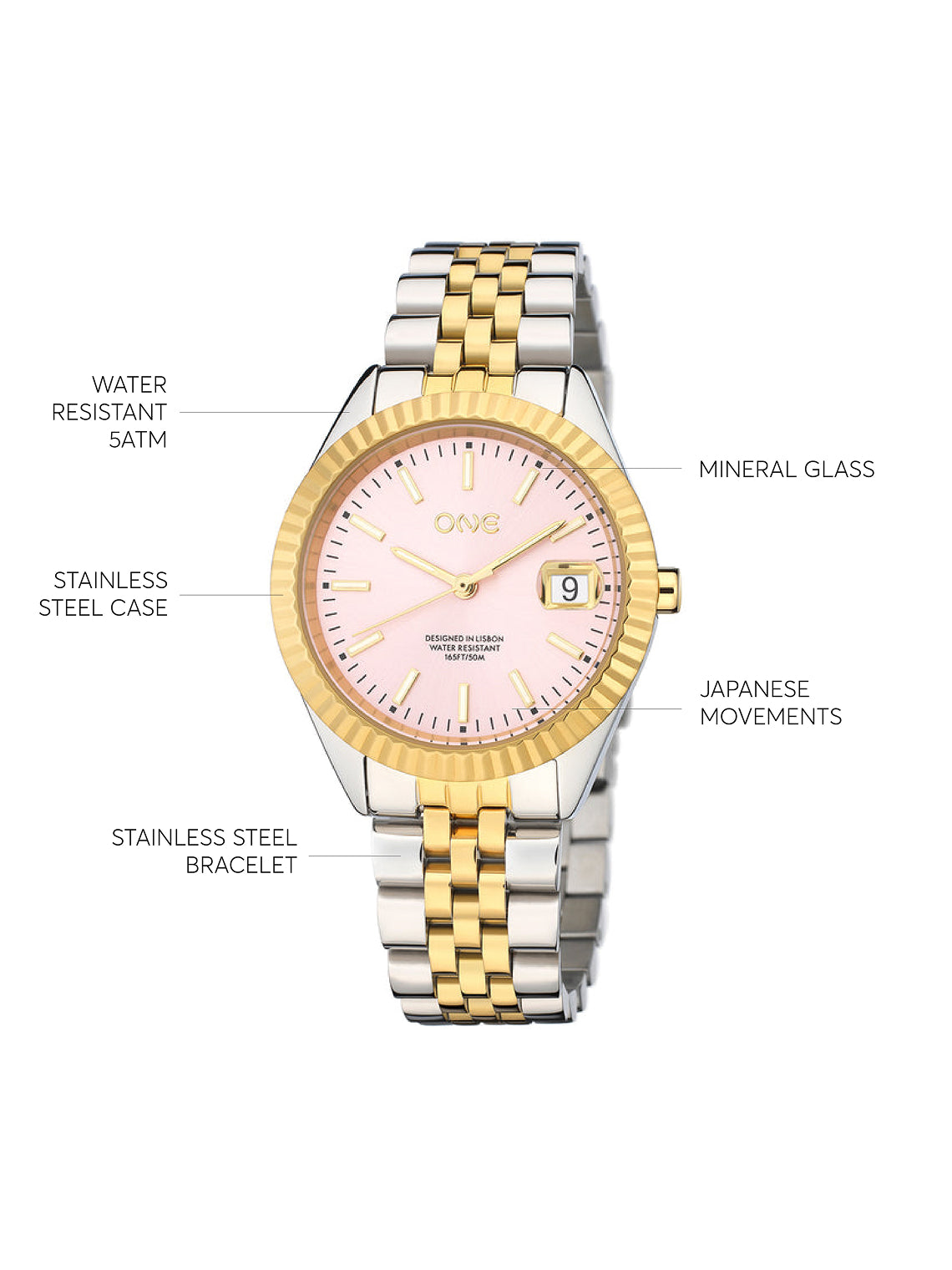 Reloj ONE Celebrity Pink