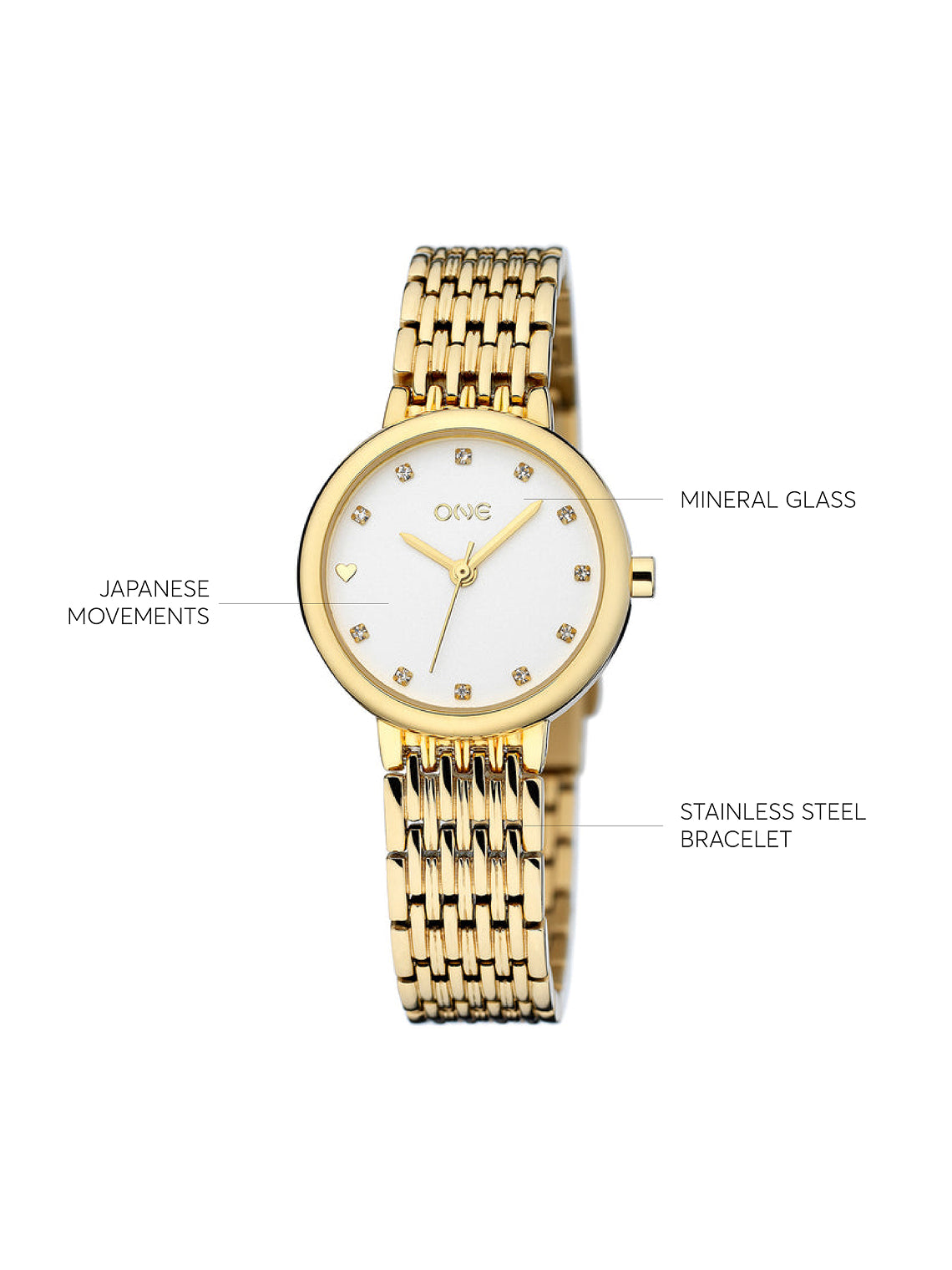 Reloj One Eternal Gold