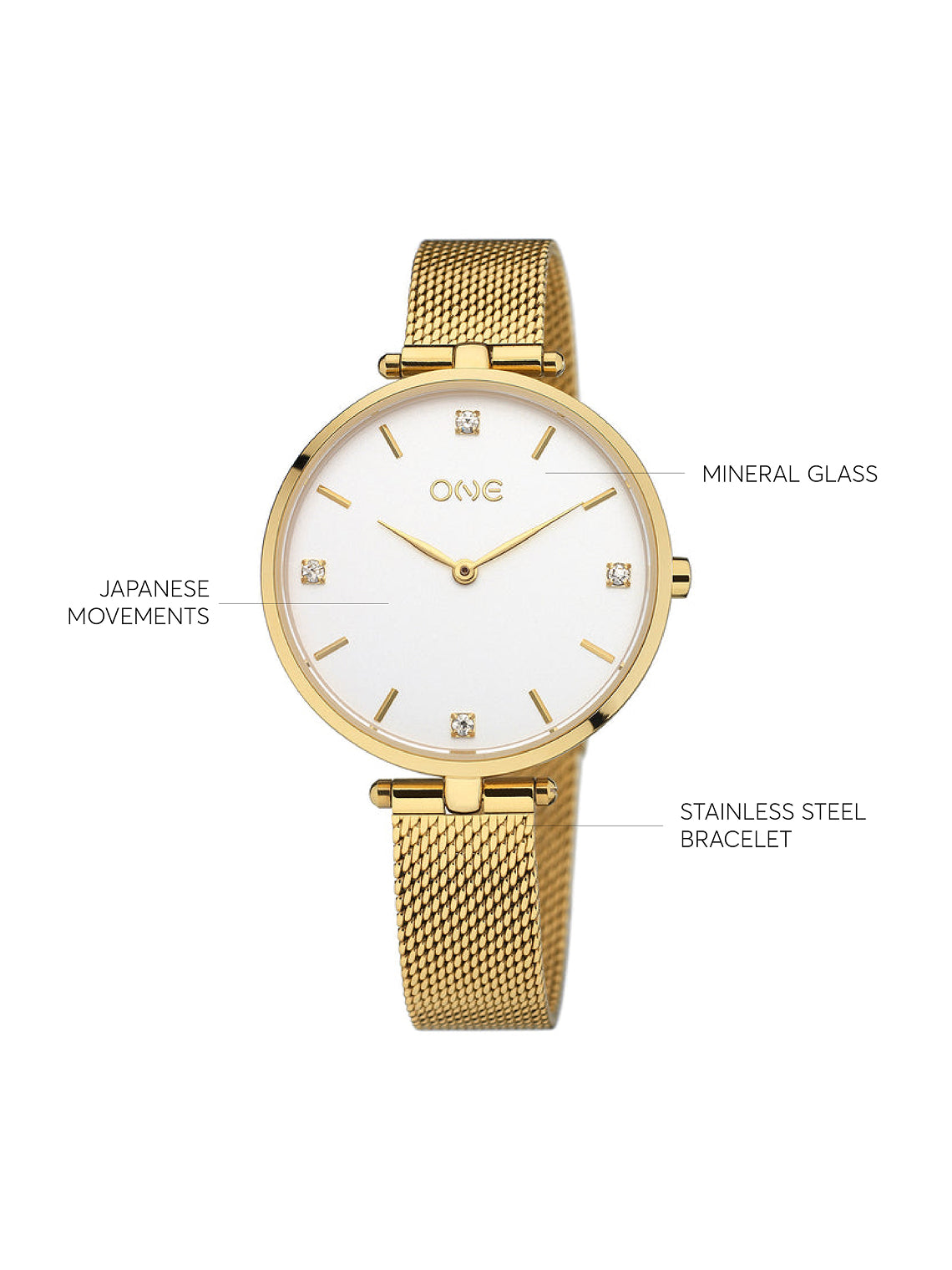 Reloj One Divine Oro