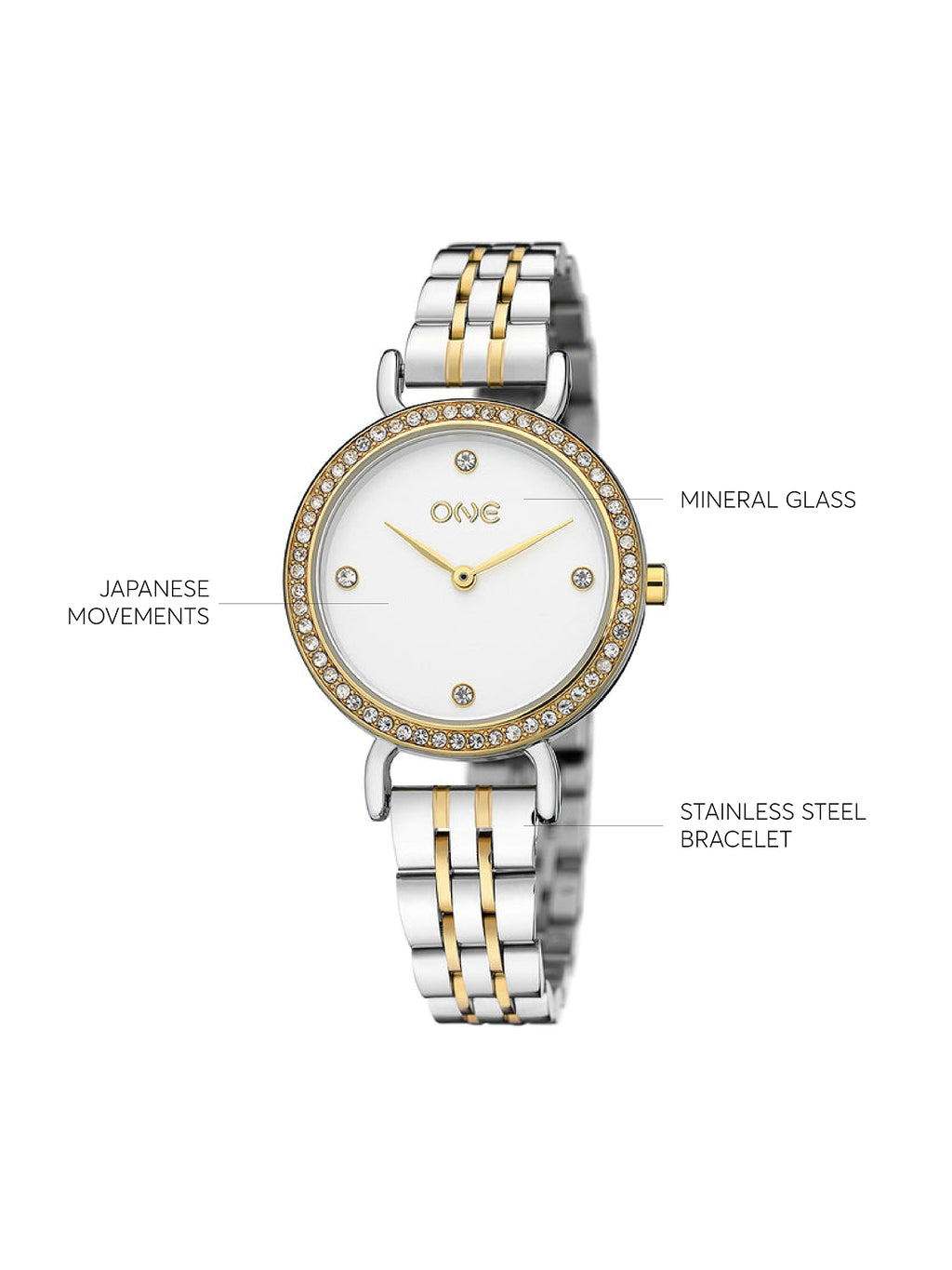 Reloj One Muse Bicolor