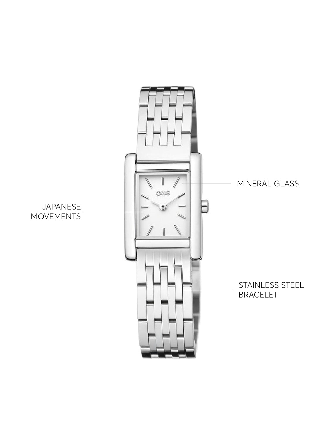 One Graceful Silver Watch