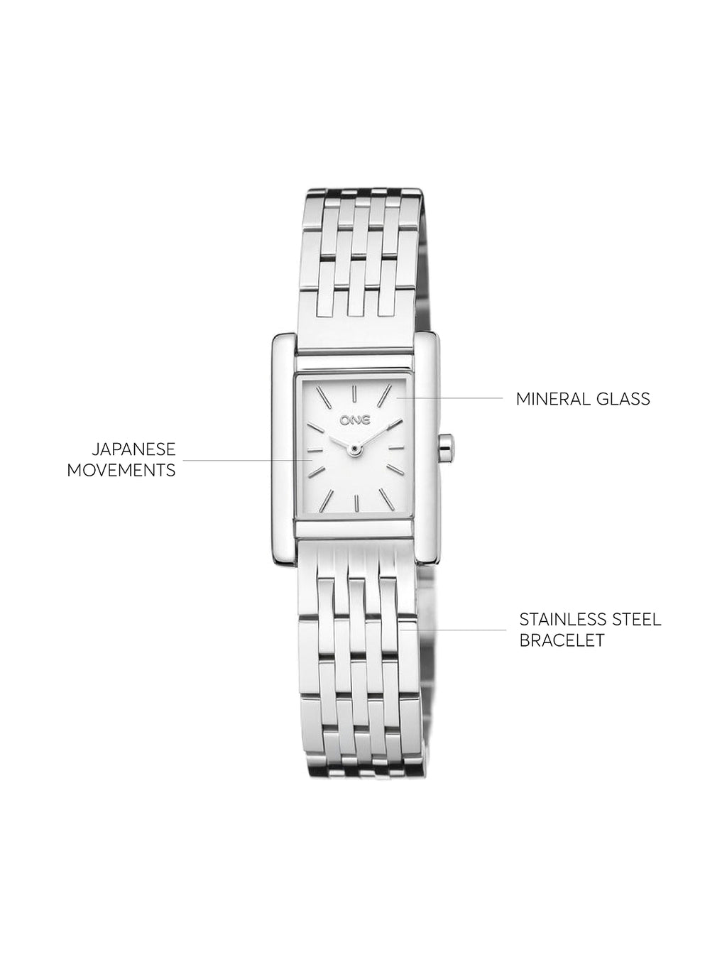 One Graceful Silver Watch
