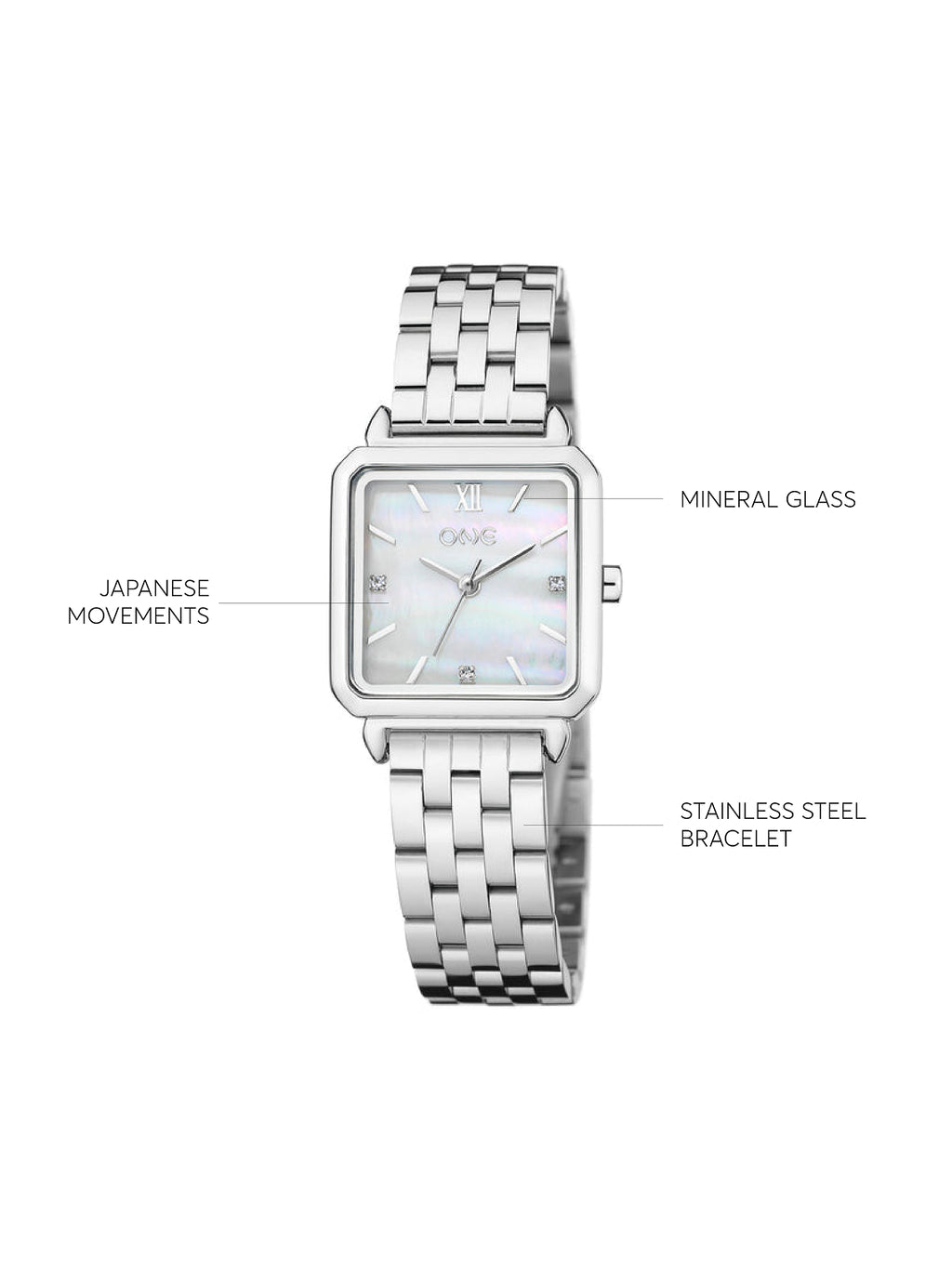 Reloj One Rêverie Plata