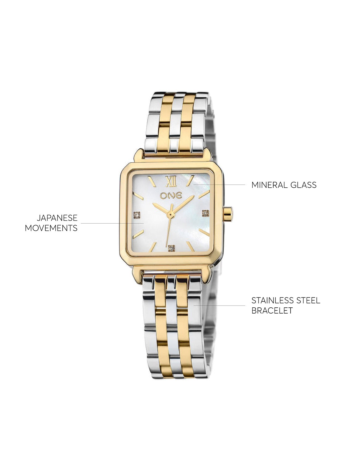 Montre One Rêverie Bicolore