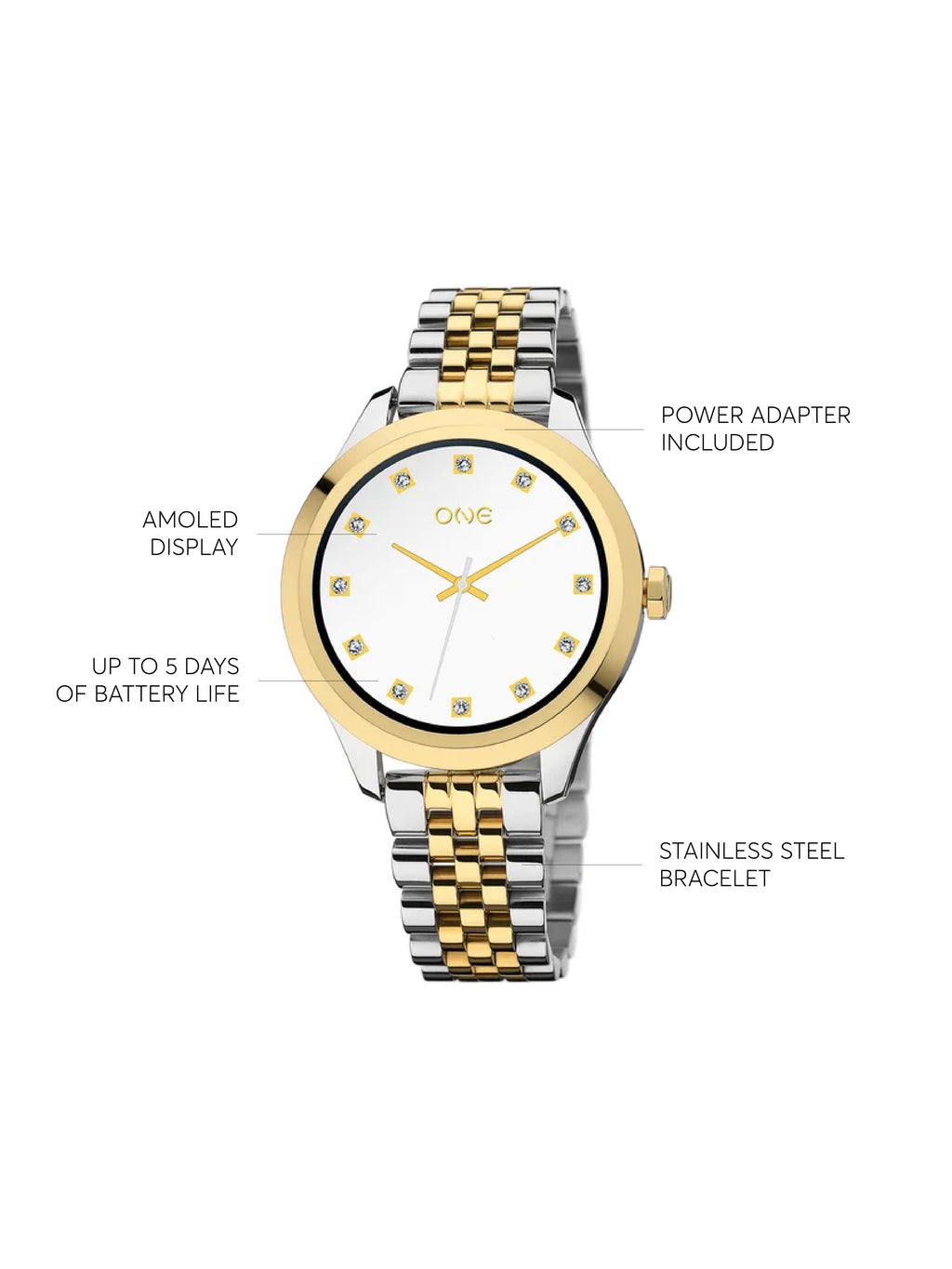 Montre connectée One Mini Bicolore