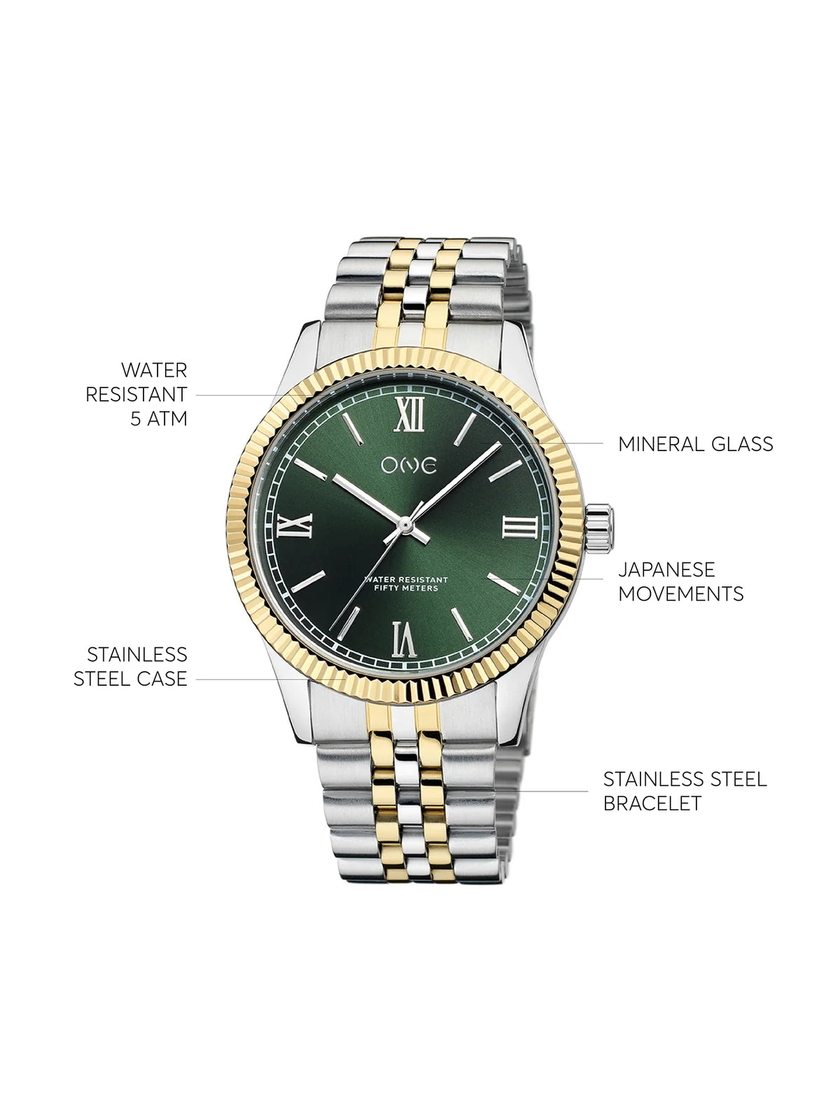Montre One Royal Vert