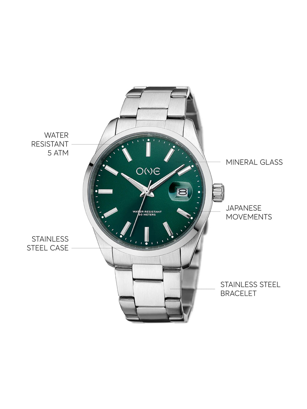One Noble Green Watch