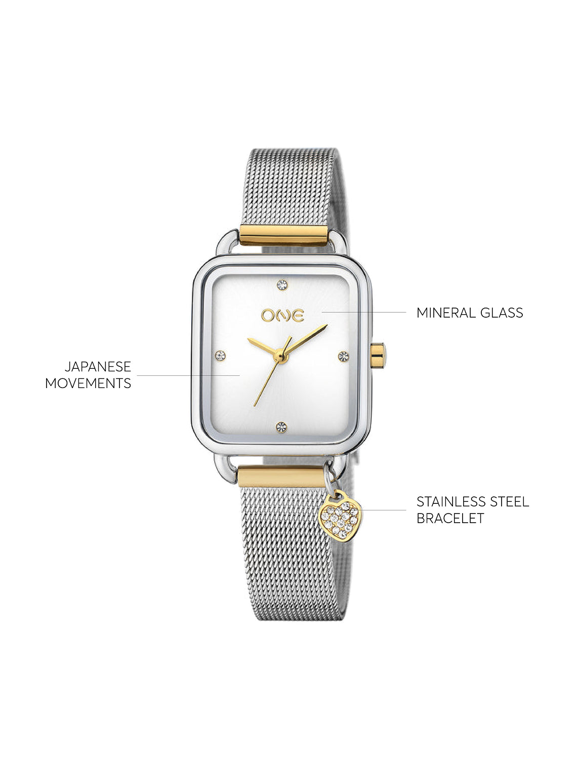 Montre One Charmy Bicolore