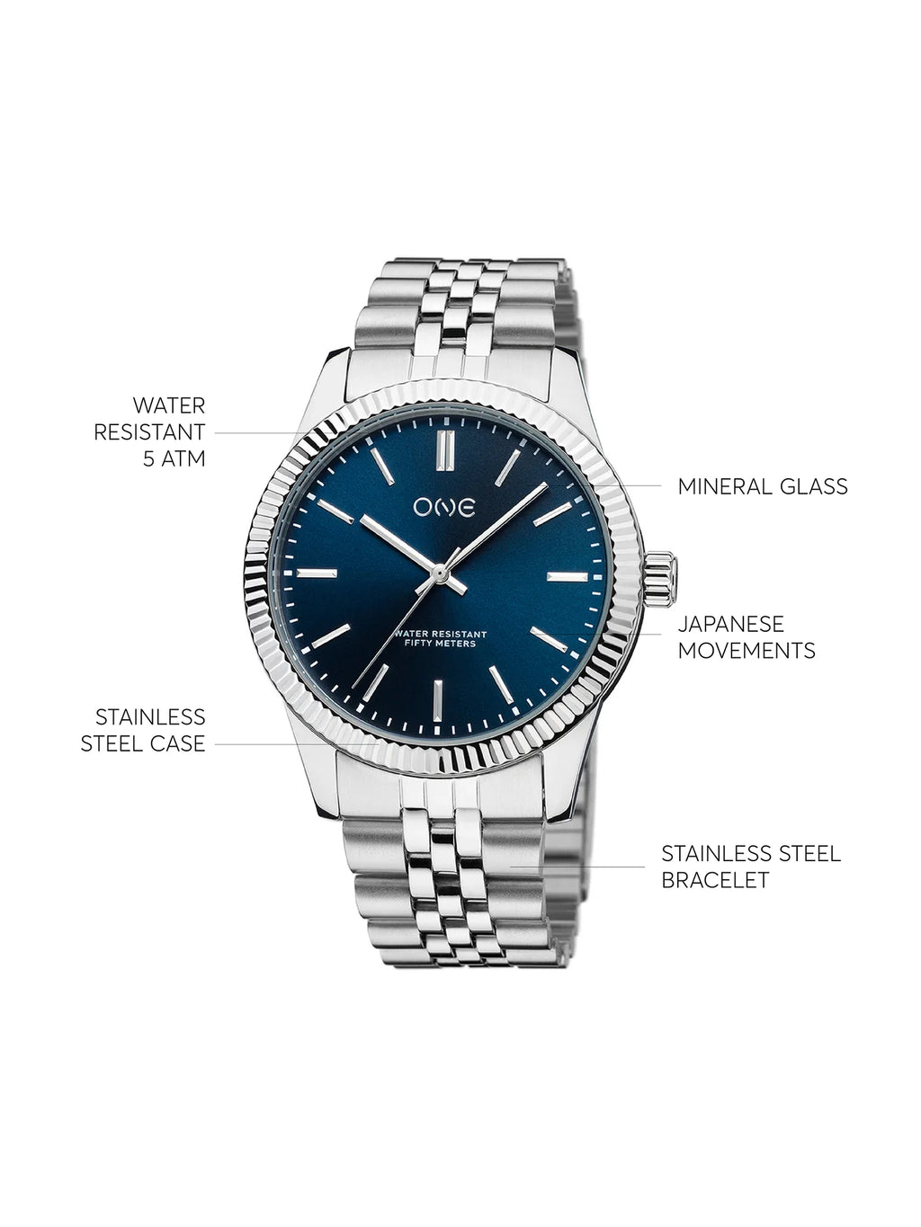 Reloj One Royal azul