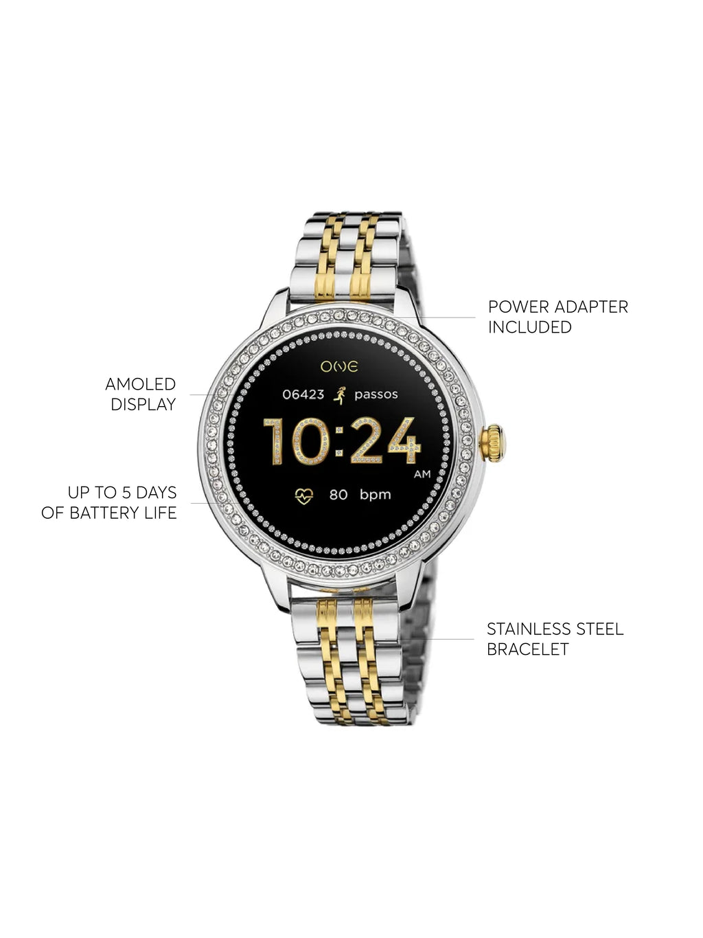 Montre connectée One Mini Spark Bicolore