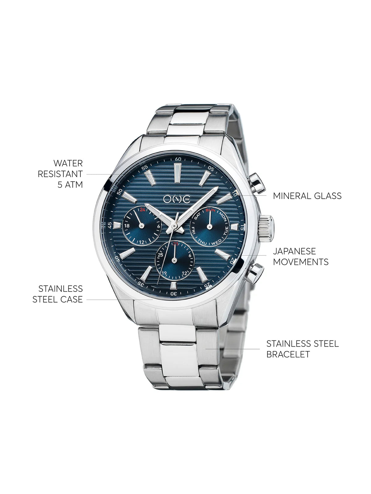 Montre One Velocity Blue