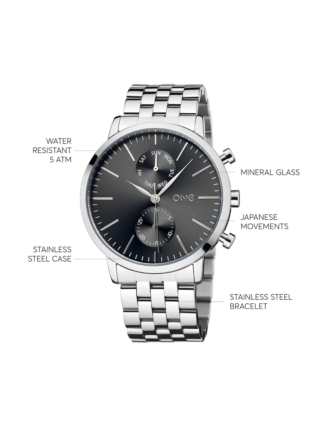 Relógio One Elite Gray