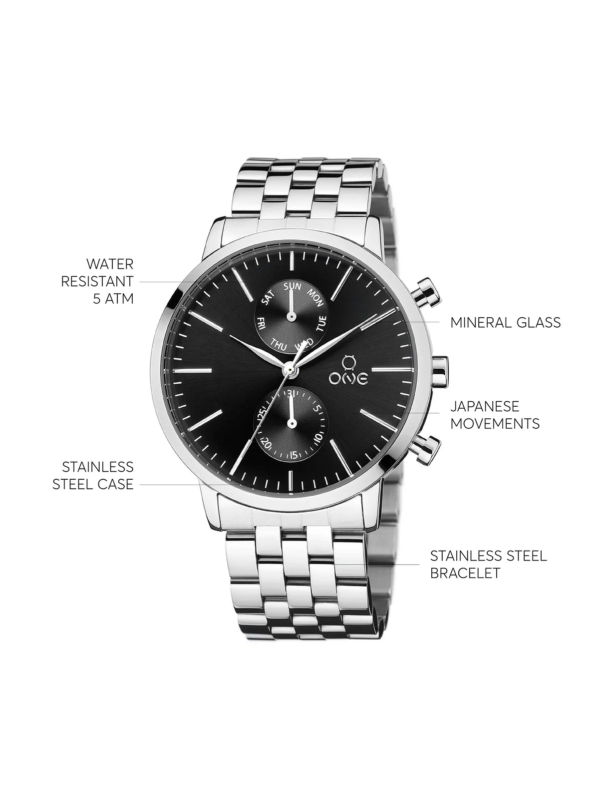 Reloj One Elite Negro