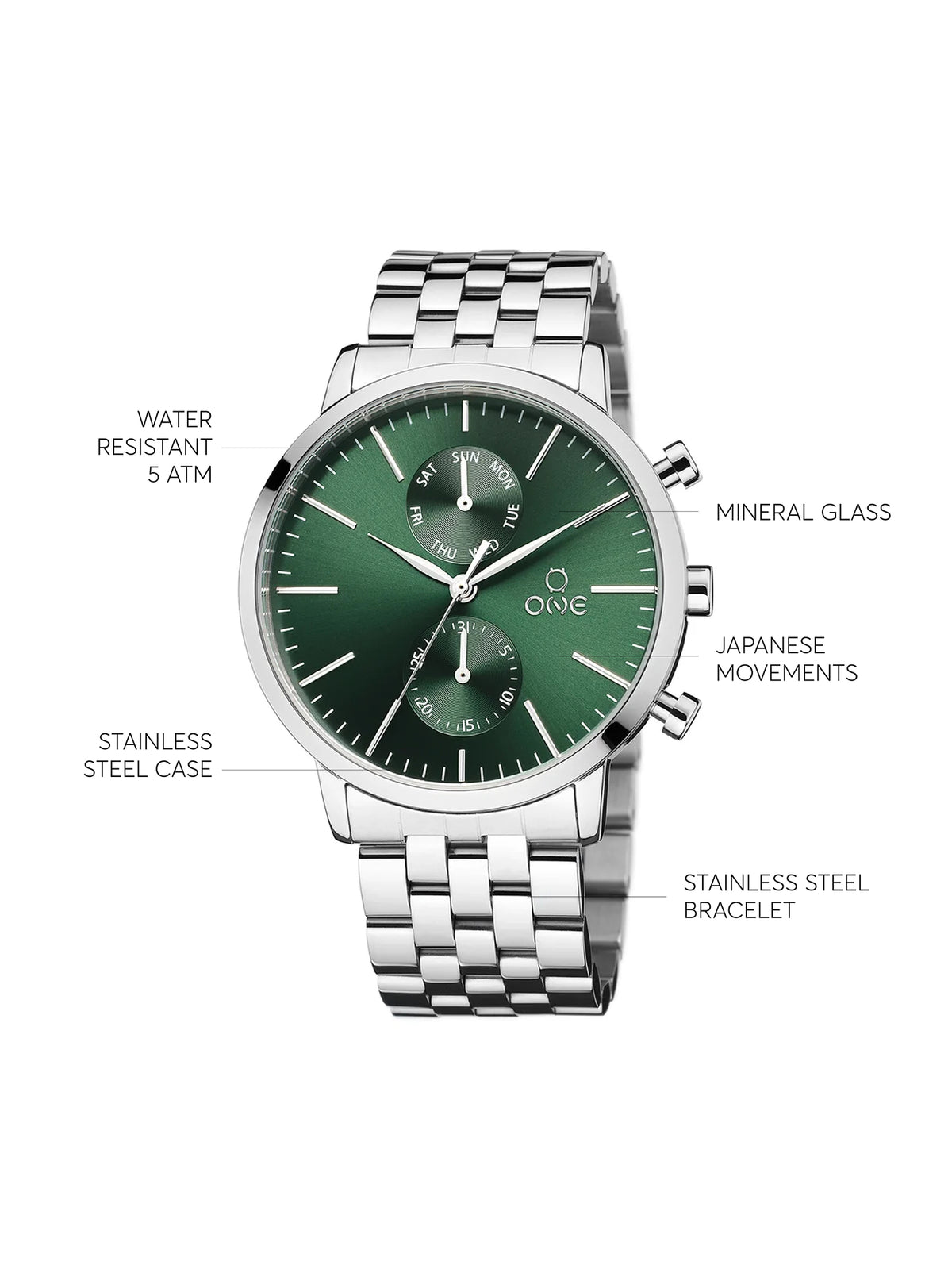 Reloj One Elite Verde