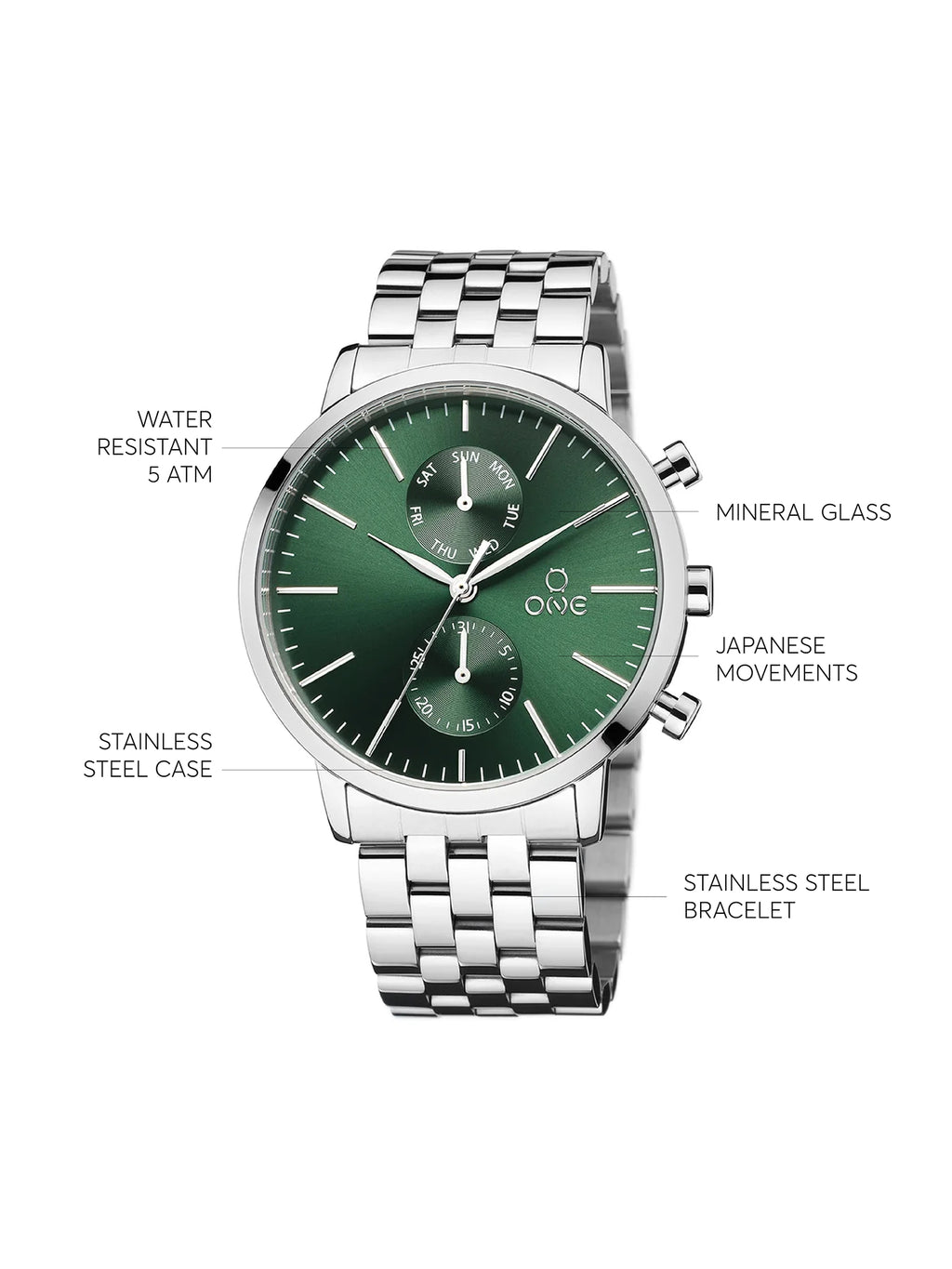 One Elite Green Watch