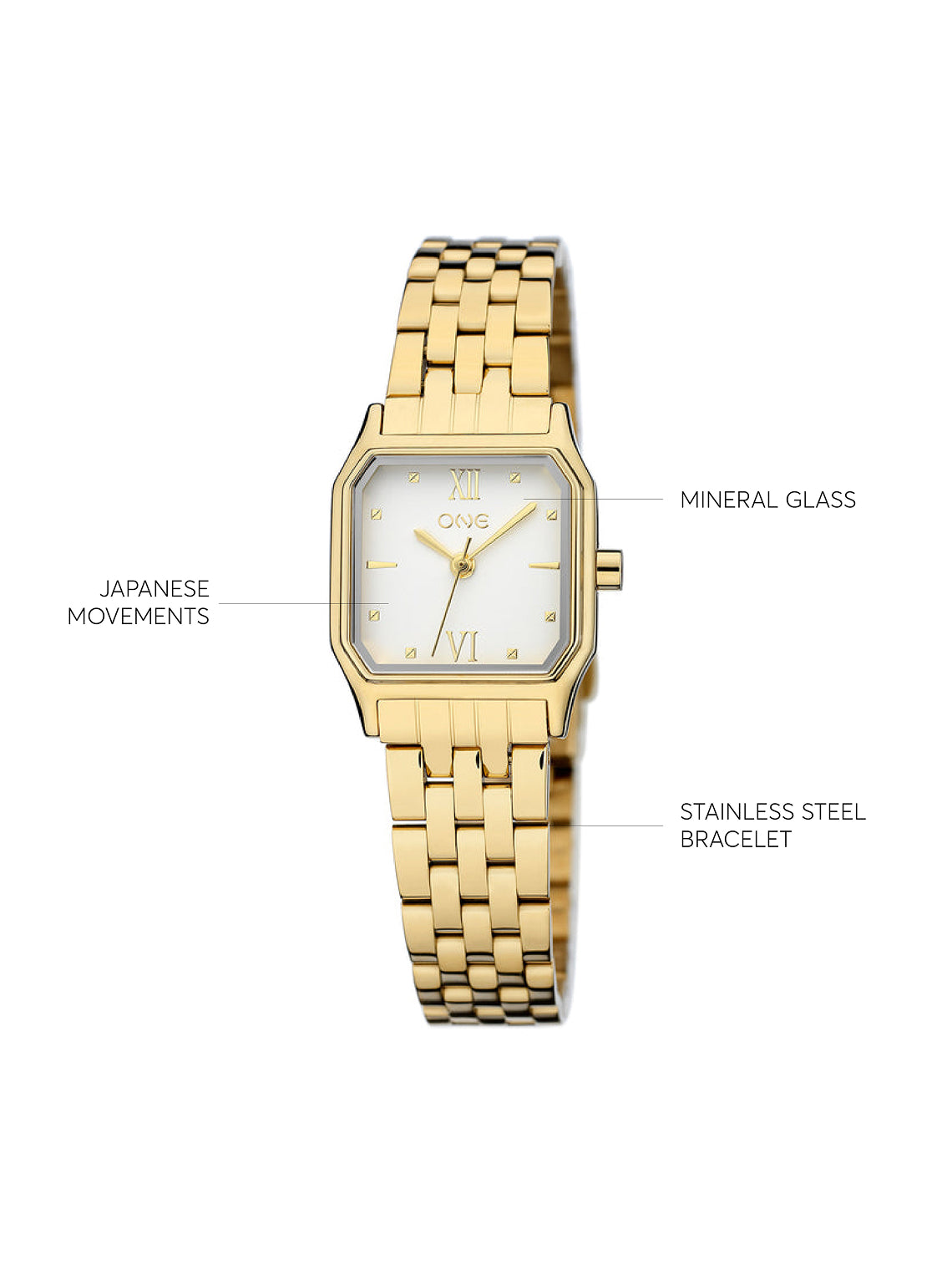 Montre One Prime Or