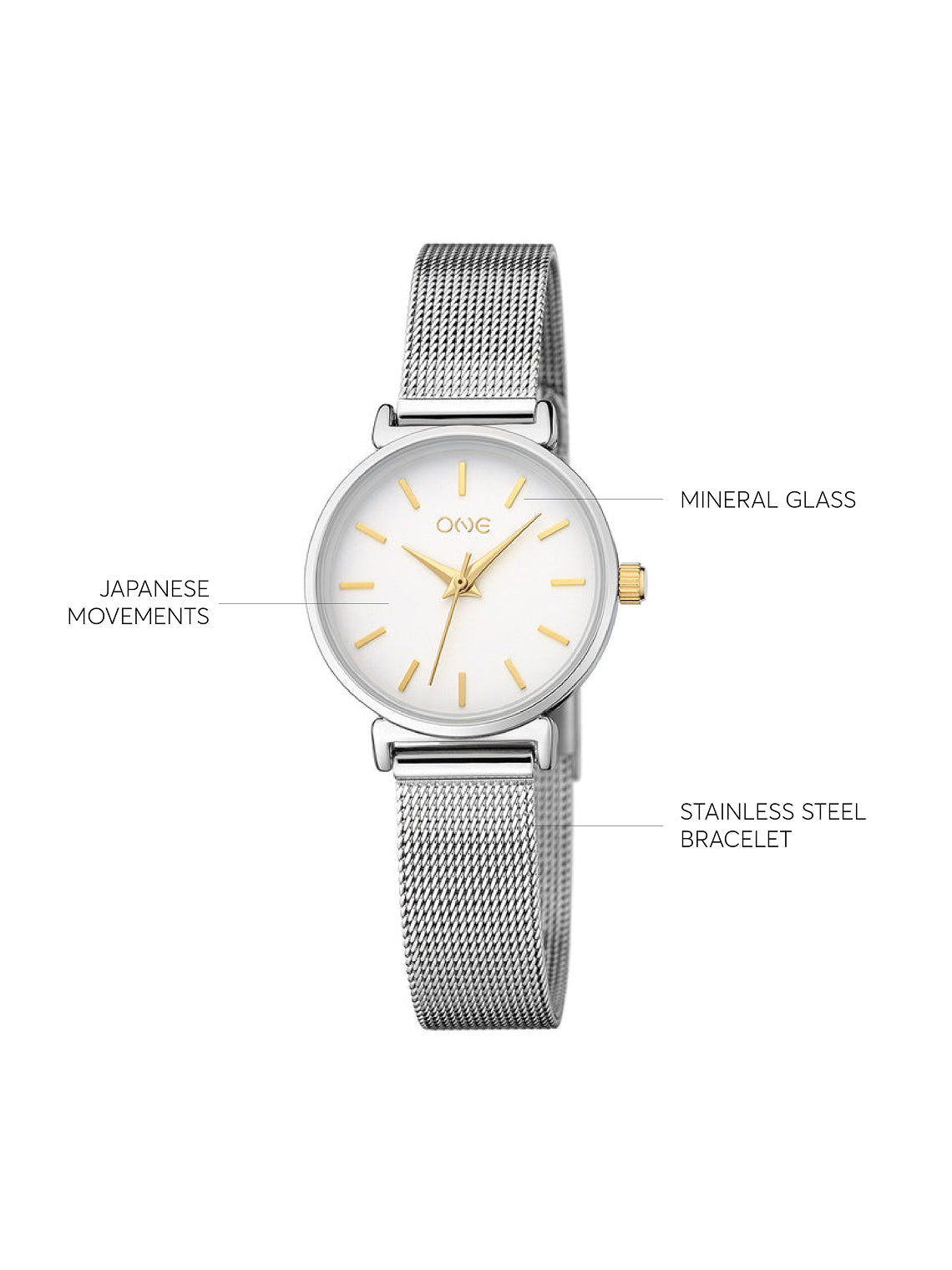 Montre ONE Daily Round Bicolor