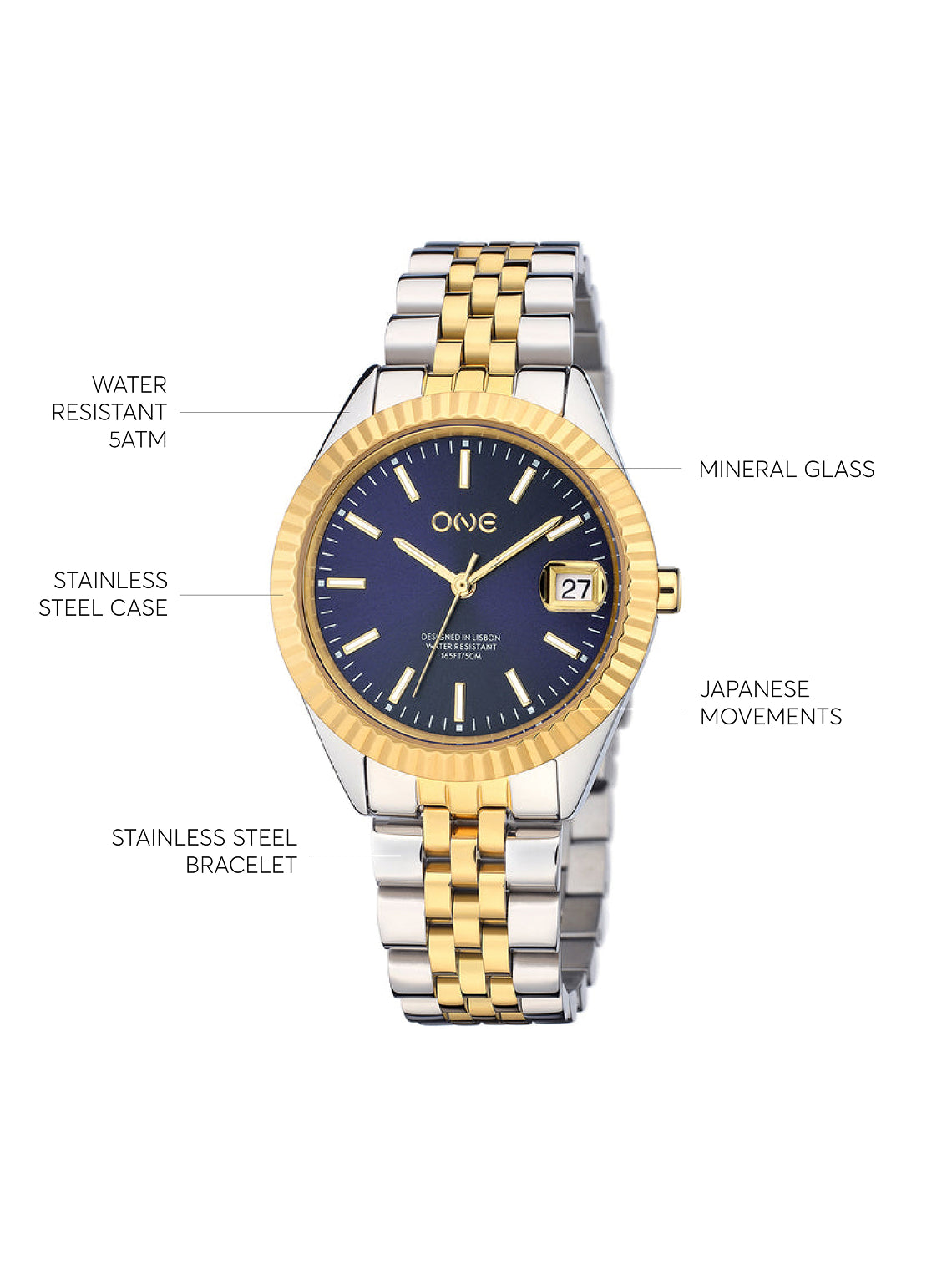Montre One Celebrity Bleue