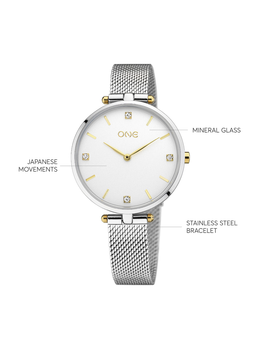 Reloj One Divine Bicolor
