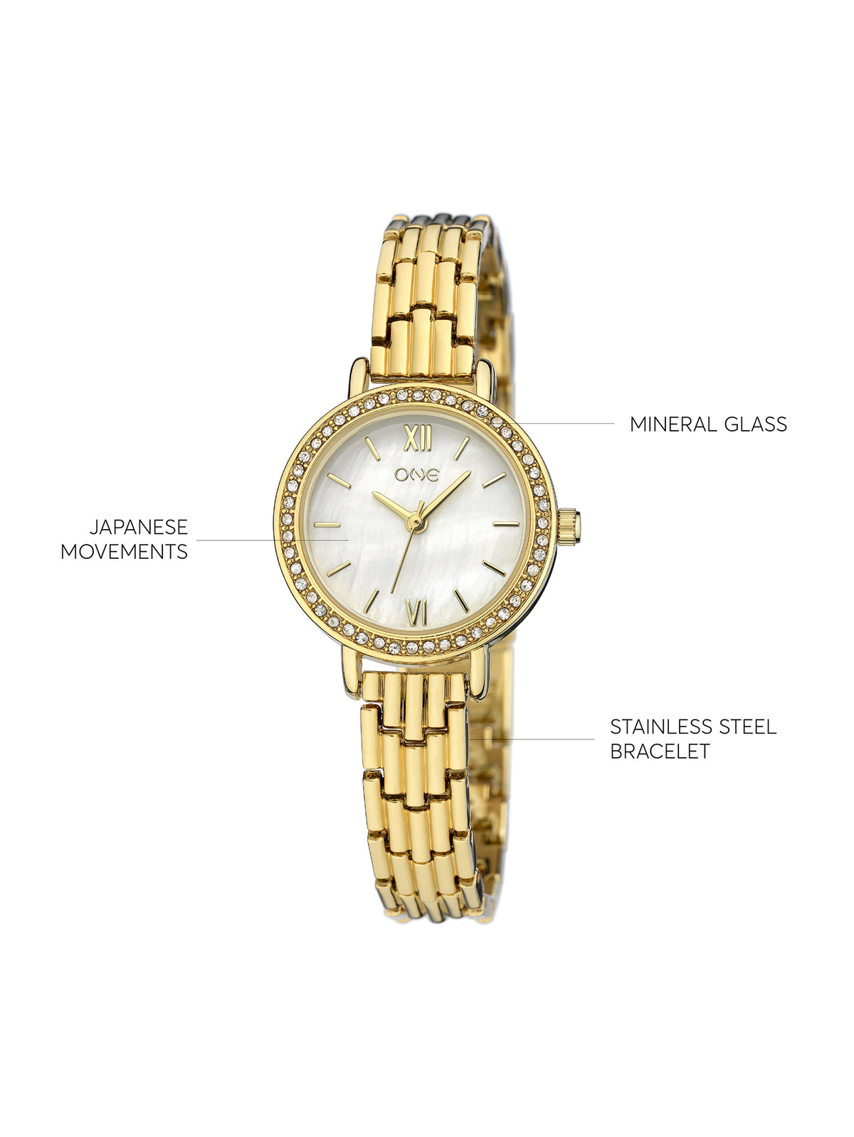 Reloj One Obsession Gold