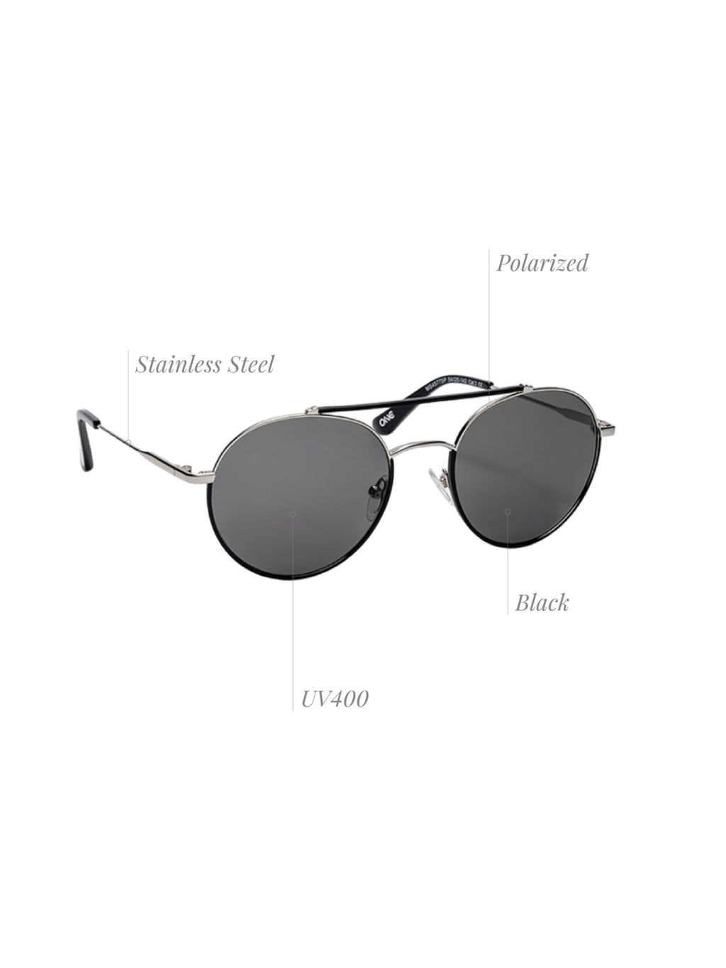 One Dreamer Black Sunglasses
