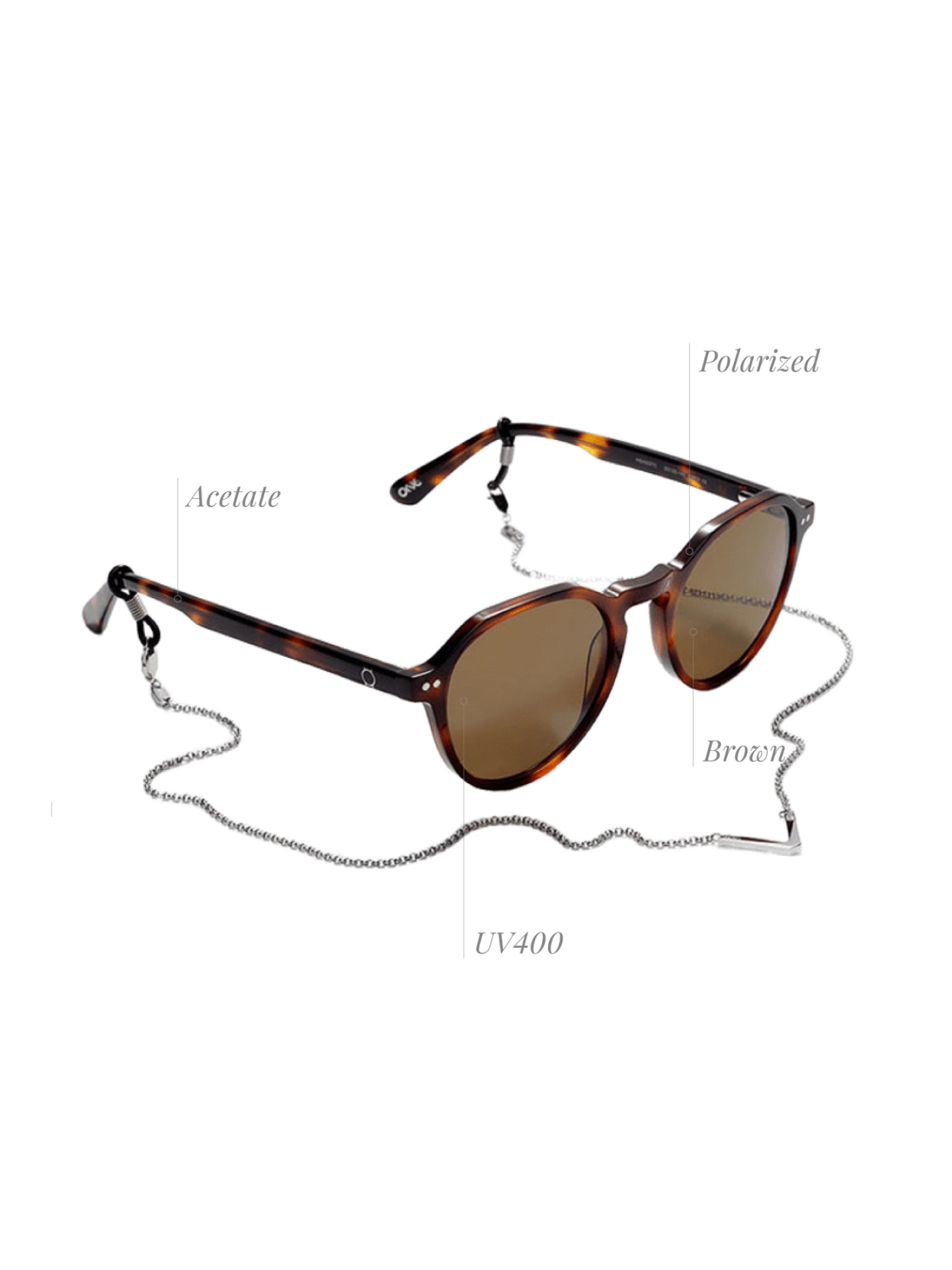 Boîte Lunettes de Soleil One Active Marron