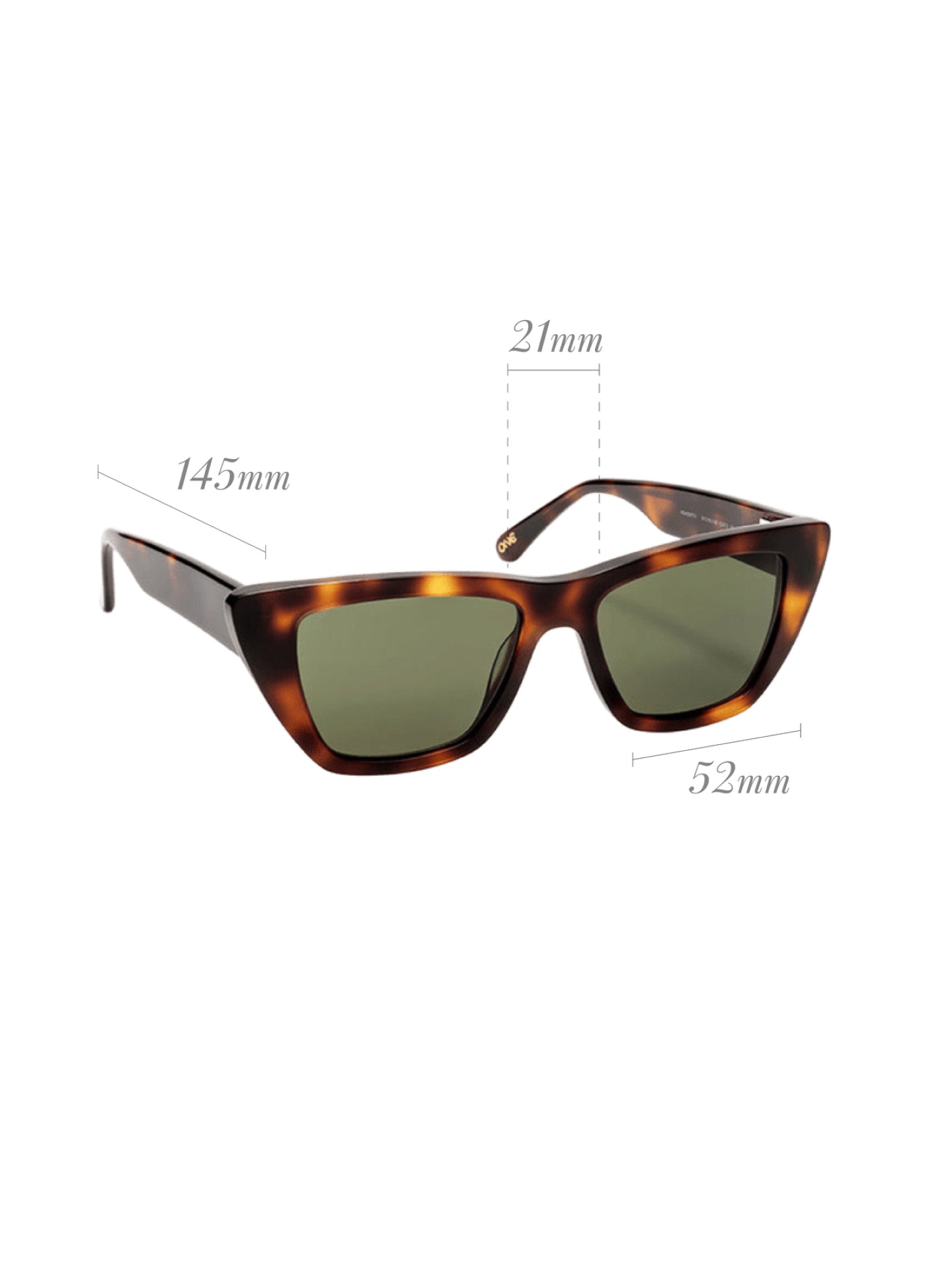 One Flirt Brown Sunglasses