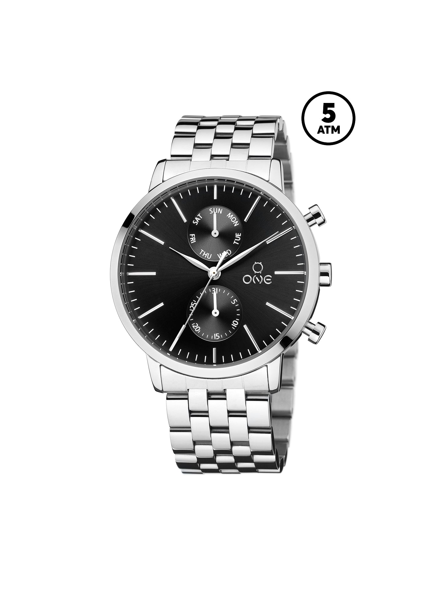 One Elite Schwarz Uhr