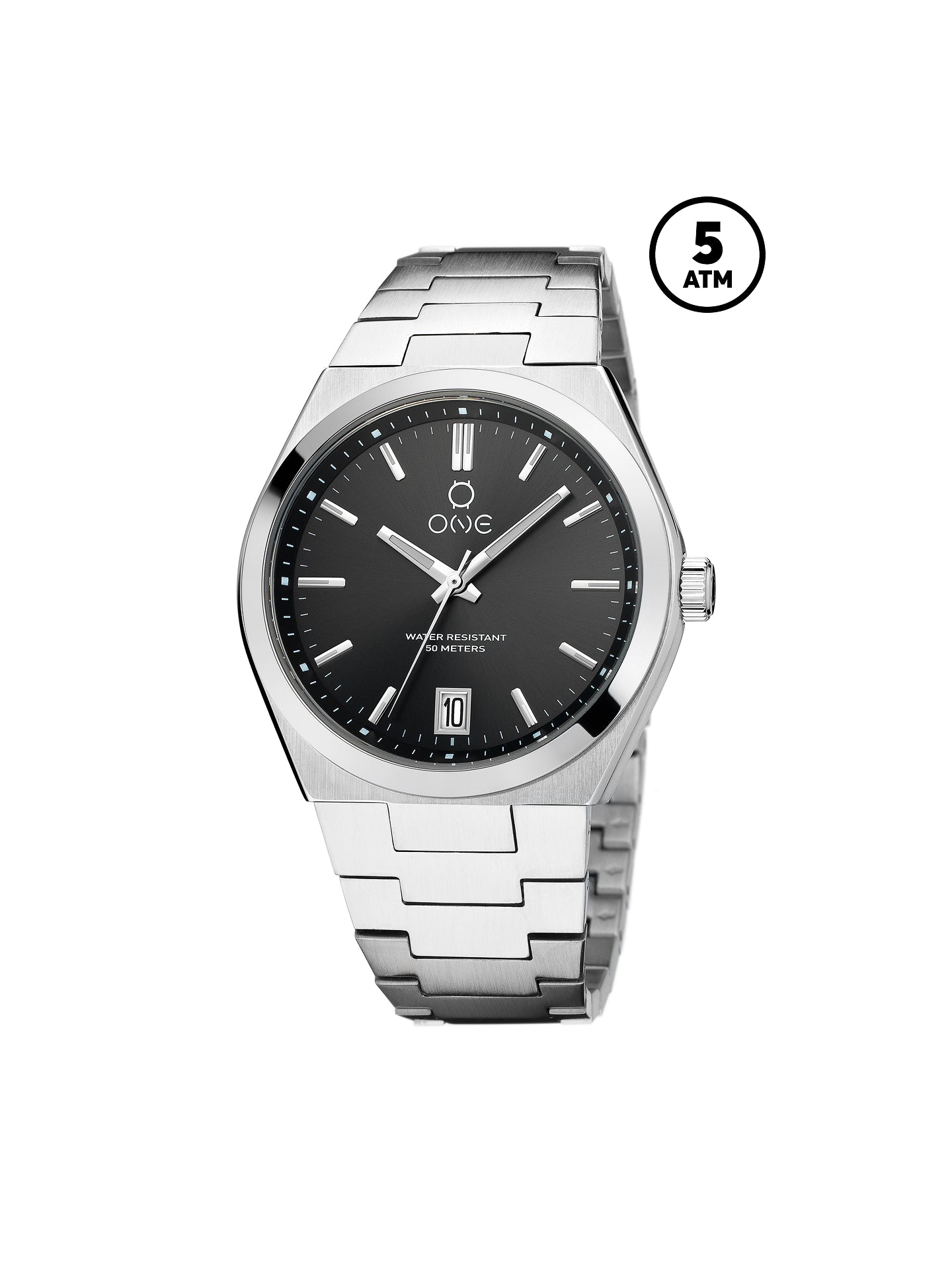 One Graphite Uhr