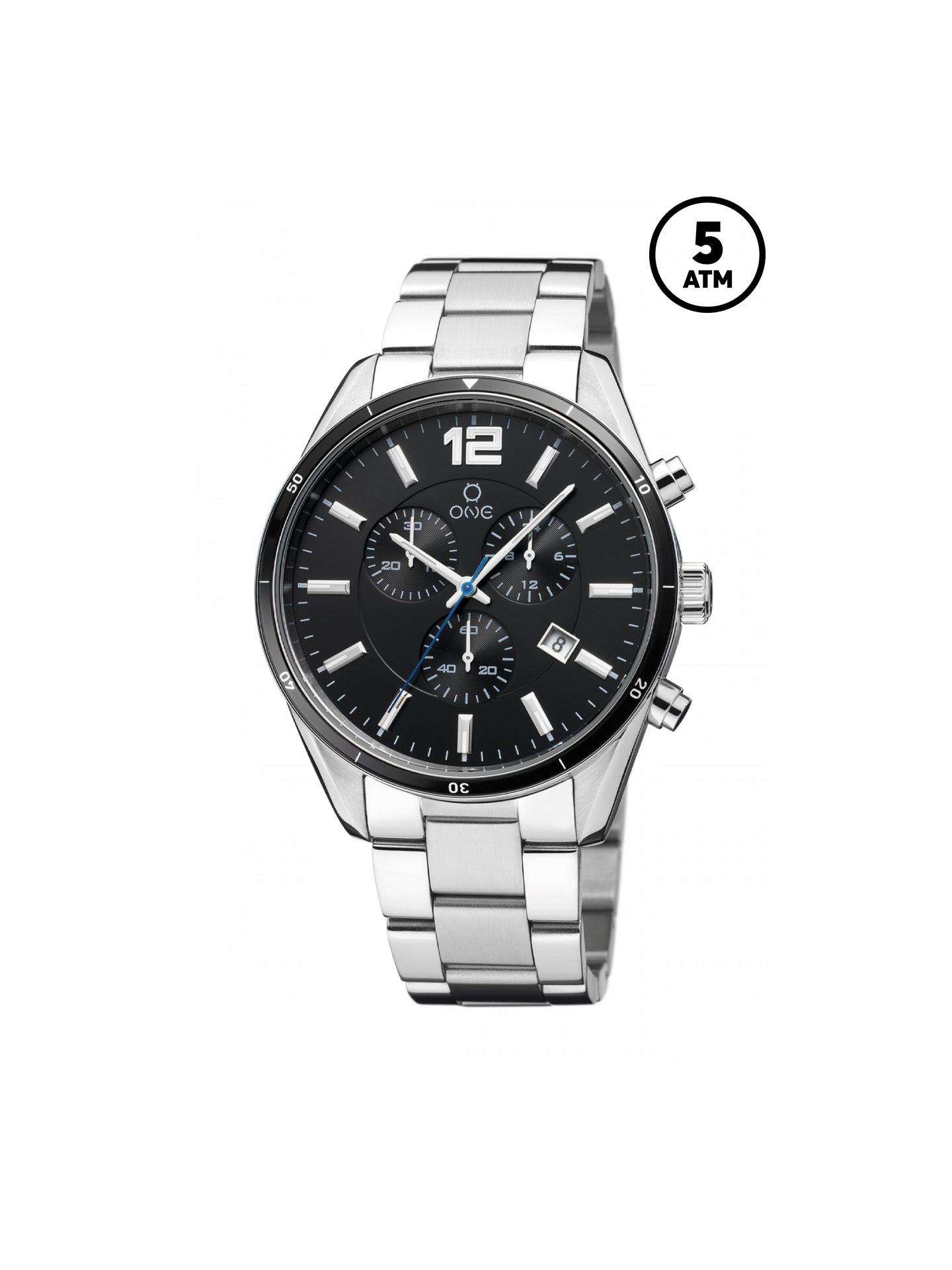 One Vital Schwarze Uhr