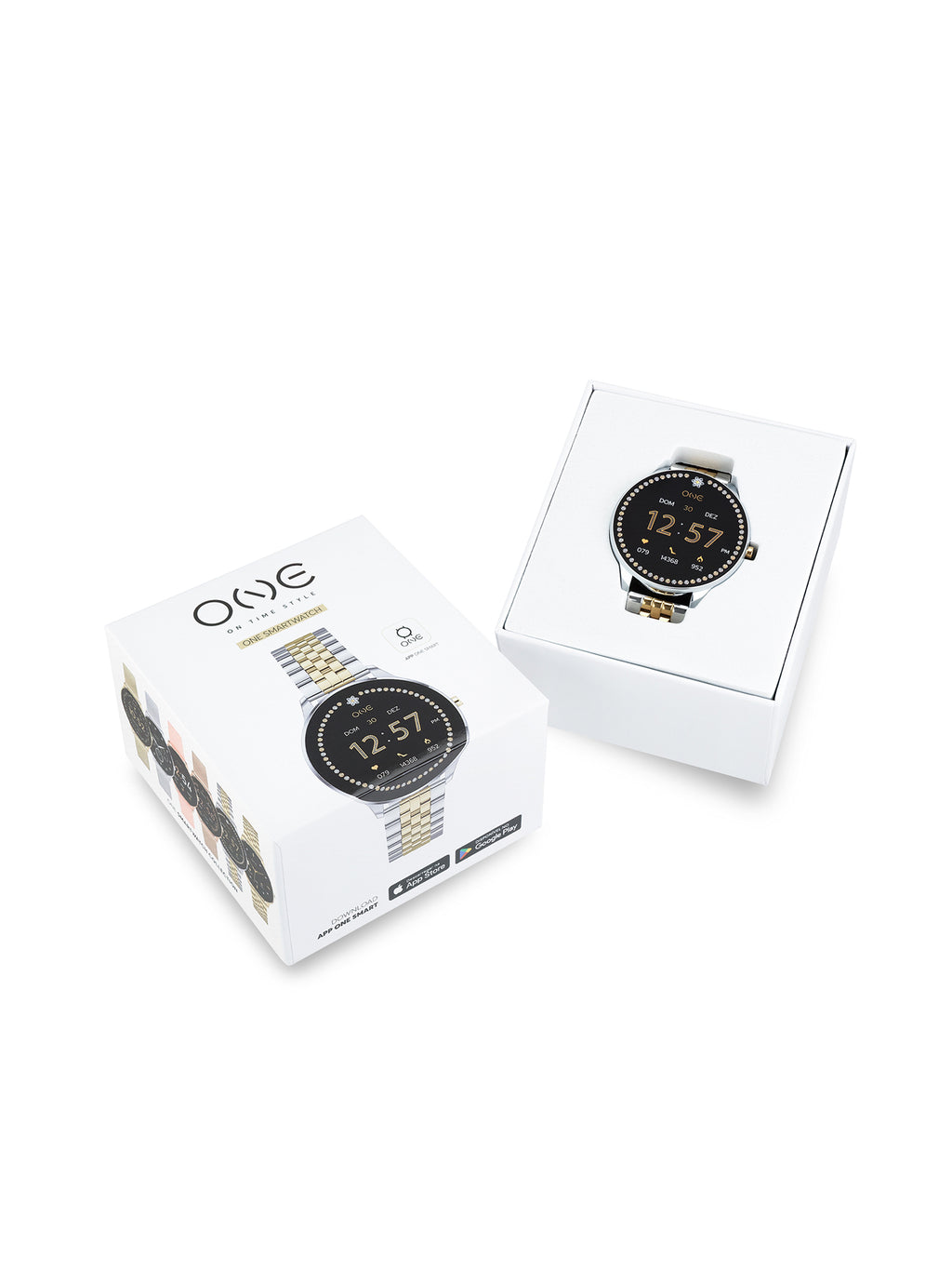 Montre connectée One Slim Bicolore Maillons