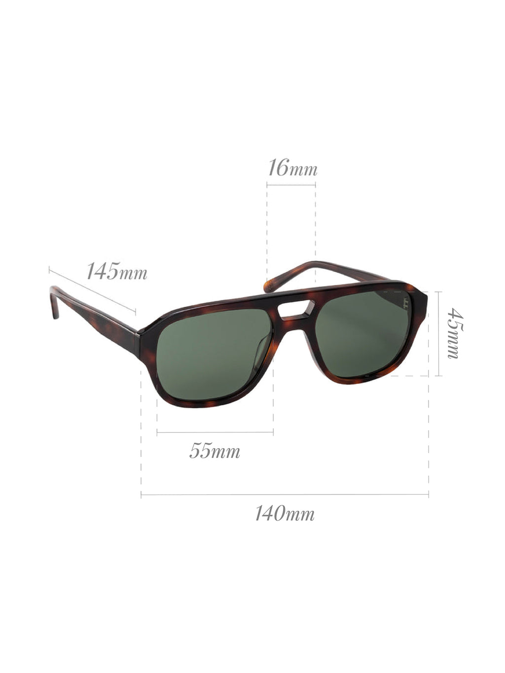 One Palma Turtle Sunglasses