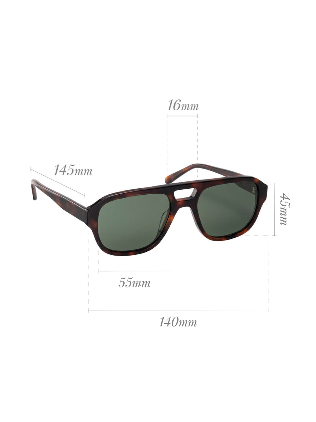 One Palma Turtle Sunglasses