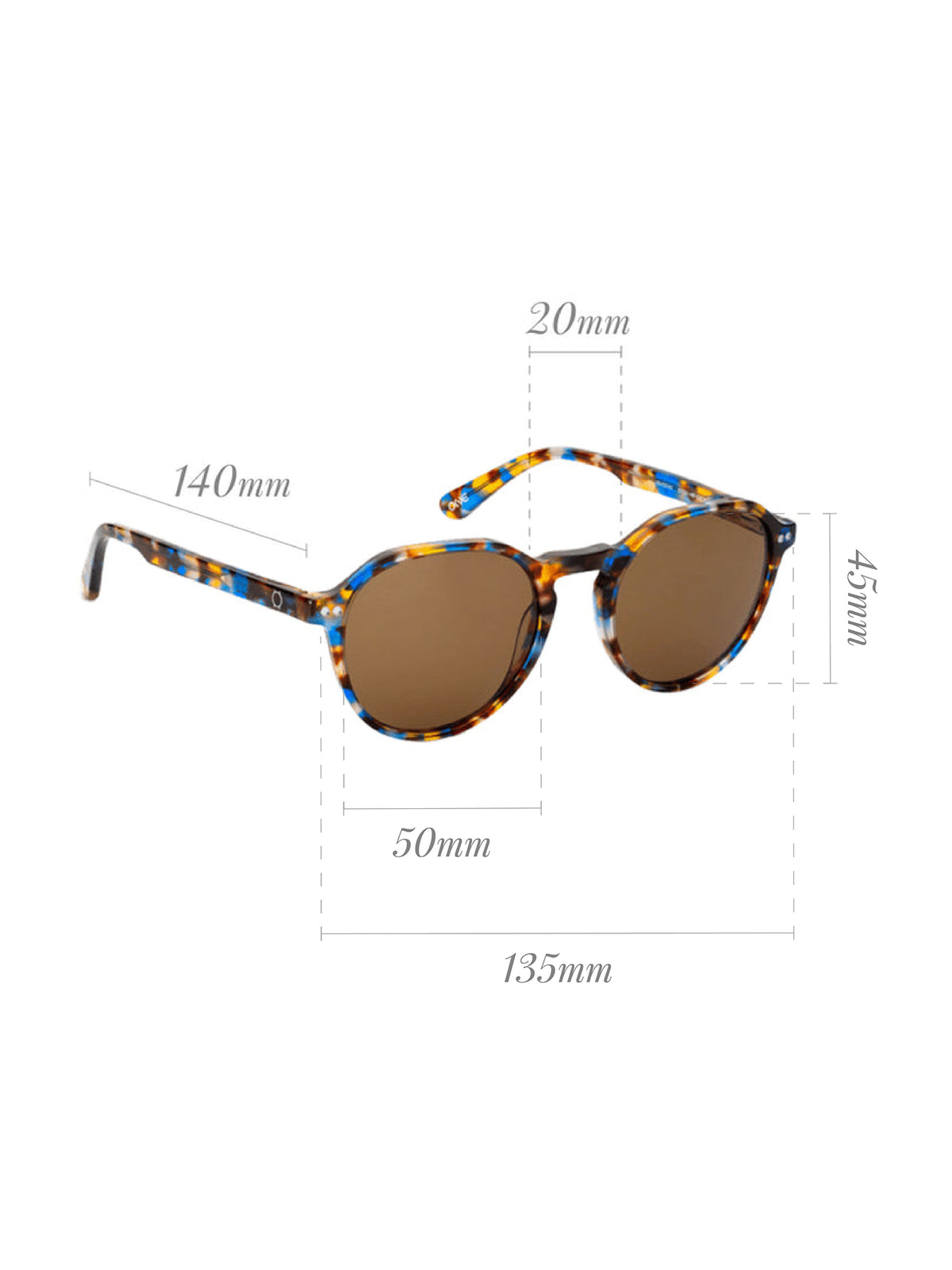 One Active Blue Sunglasses