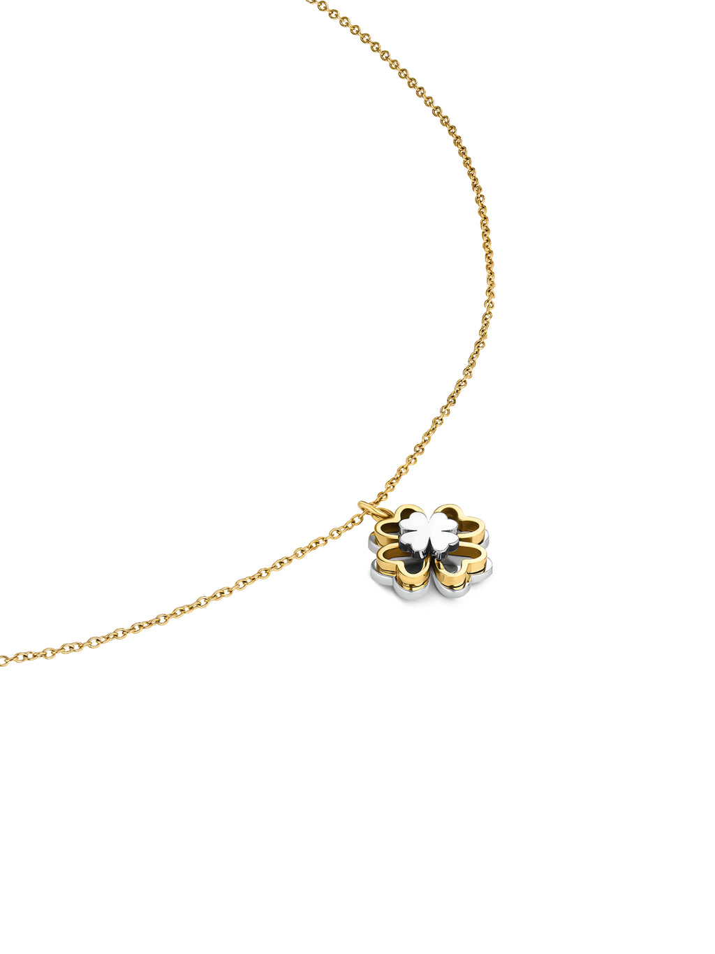 Colar One Lucky Flower Bicolor