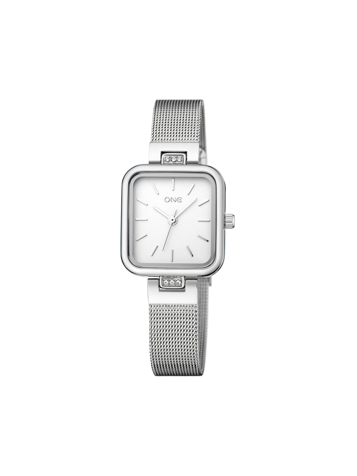 Relógio One Edge Silver Mesh