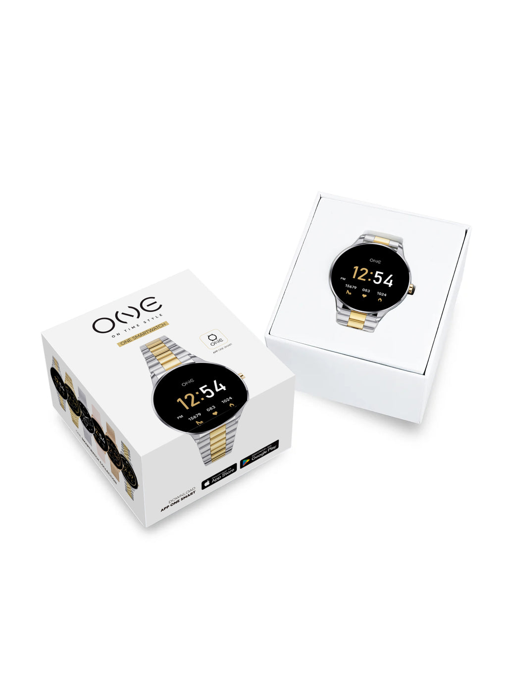 Smartwatch One Slim Fine Bicolor Links