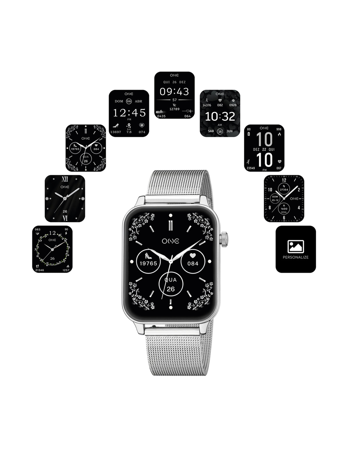 Smartwatch One Frame Silver