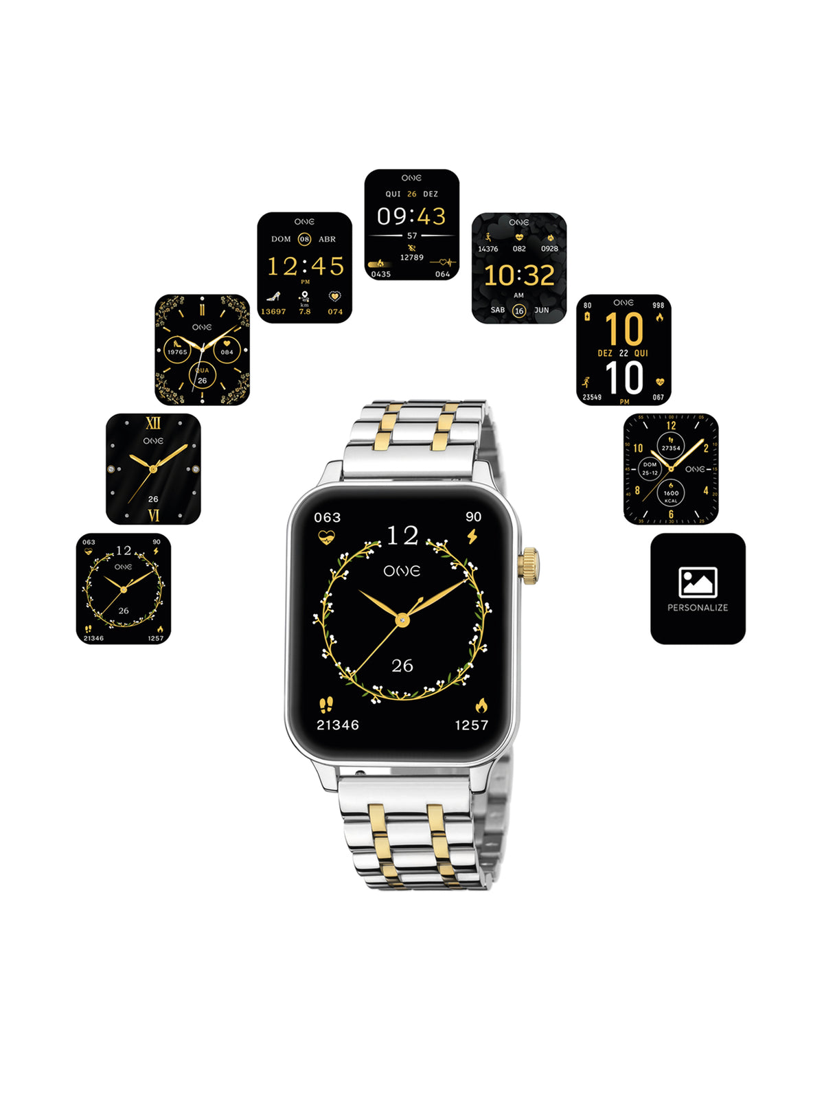 Smartwatch One Frame Bicolor Links