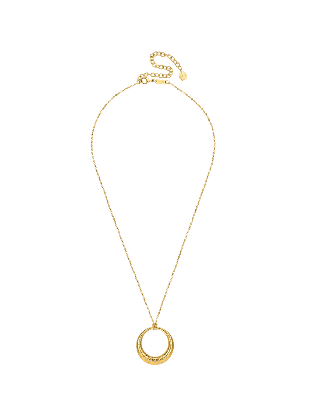 Colar One Delightful Crystal Gold