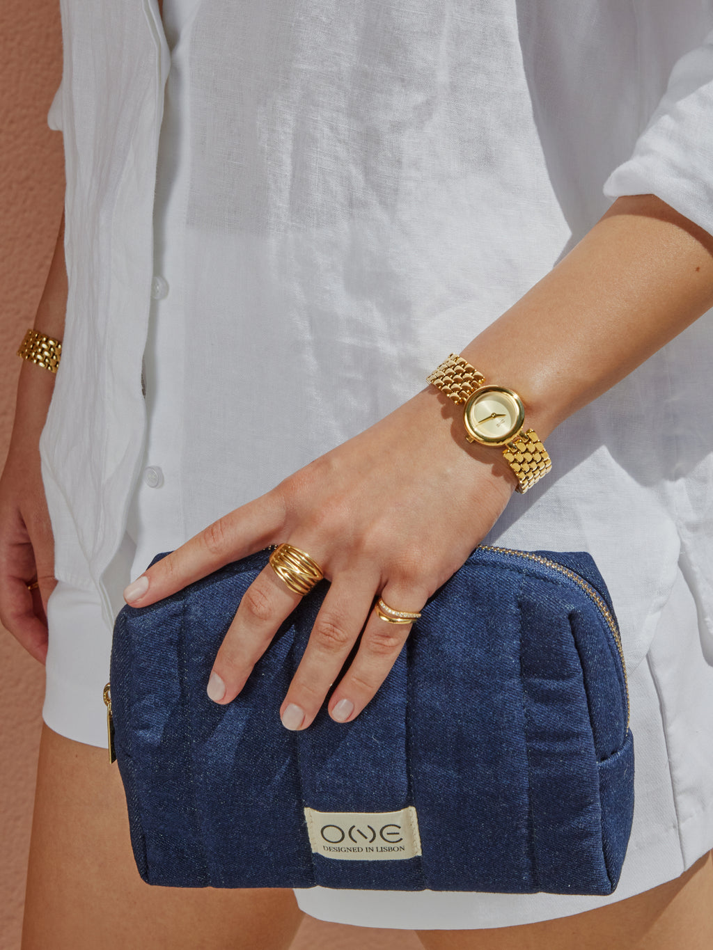 One Belle Gold Watch