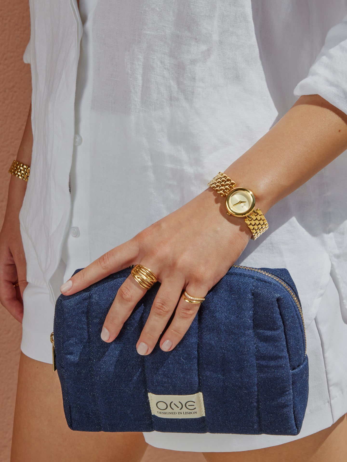 One Belle Gold Watch
