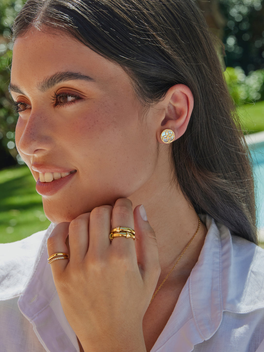 ONE Iconic Petite Pearl Earrings