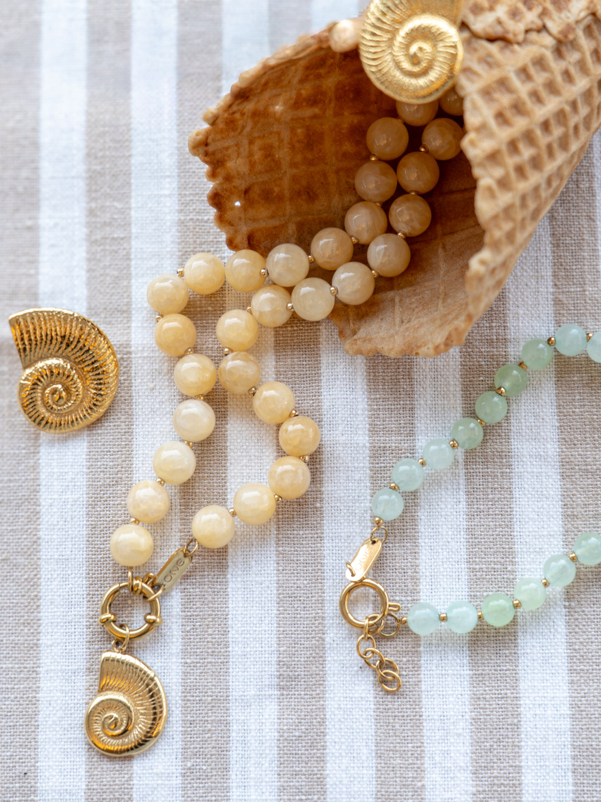 Collier One Neckmess Carmela Jaune