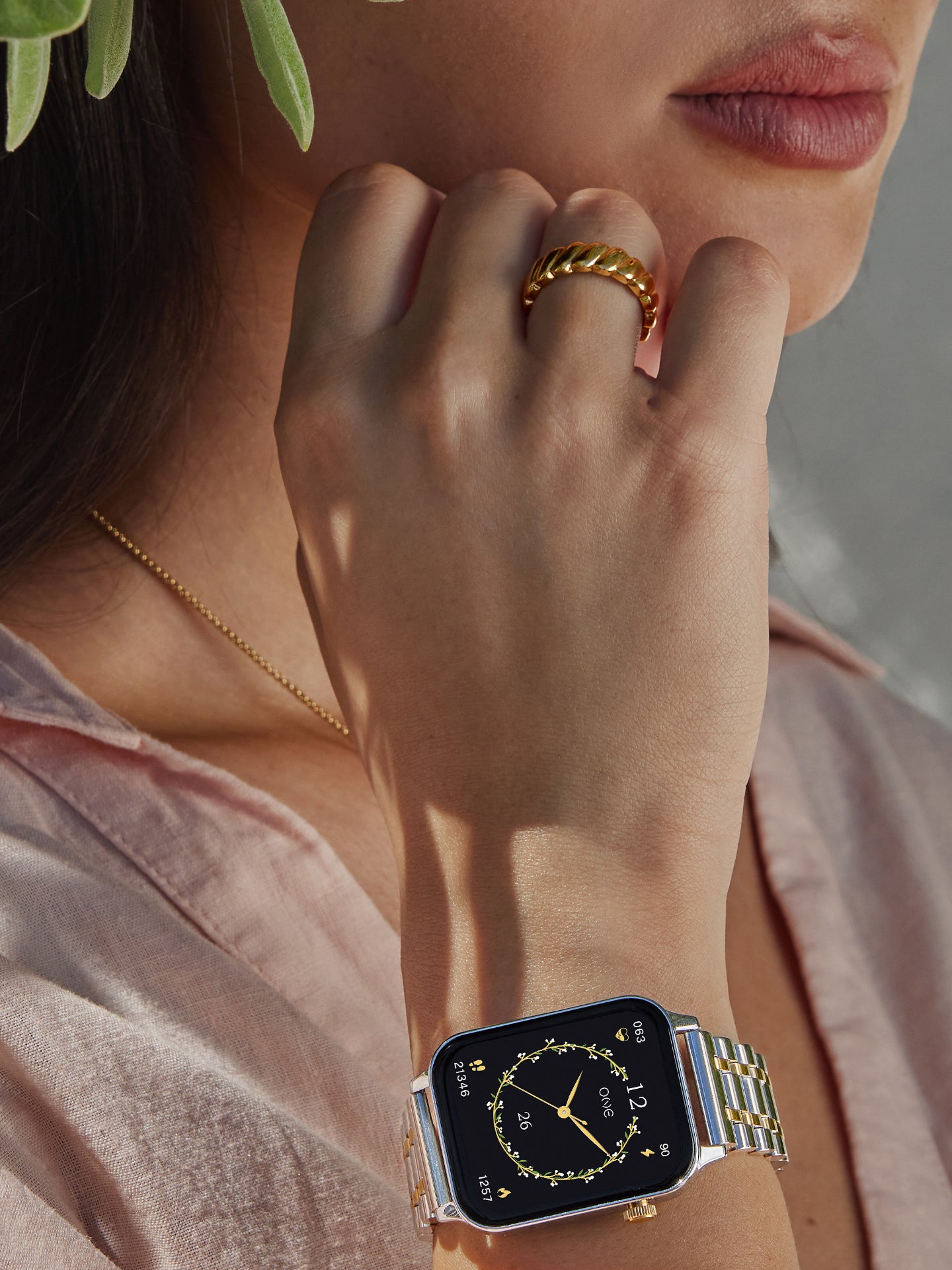 Bague ONE London 58 Gold