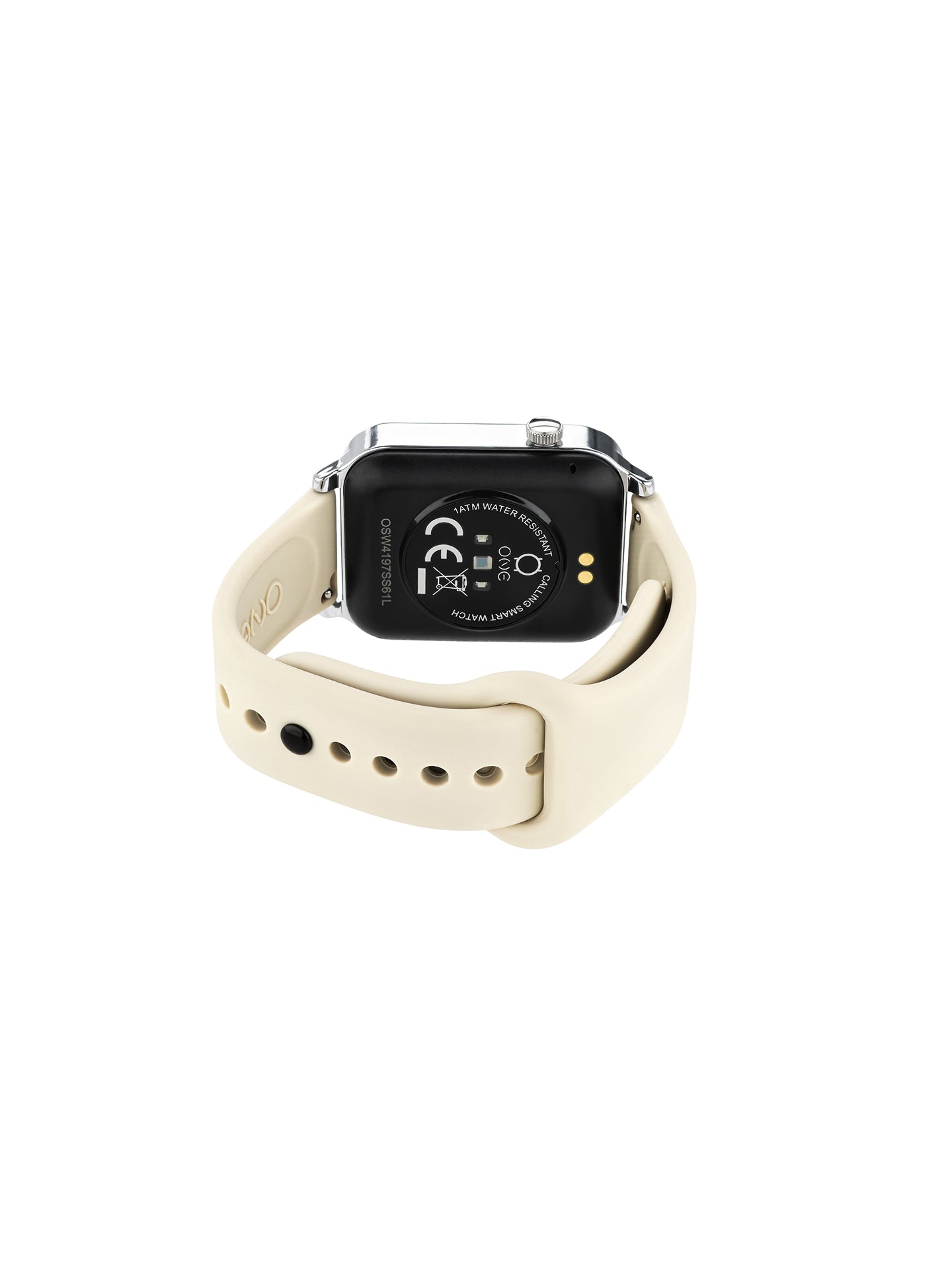 Reloj Inteligente One Frame Beige Silicona