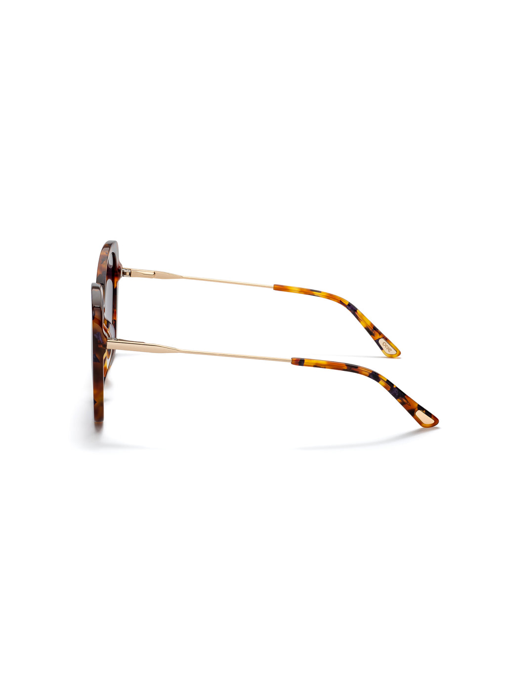 Lunettes de soleil One Preppy Marron