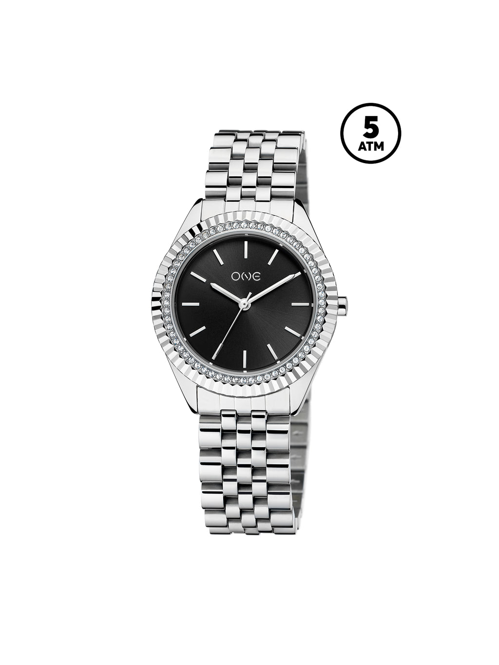 Montre One Celebrity Crystal Noire