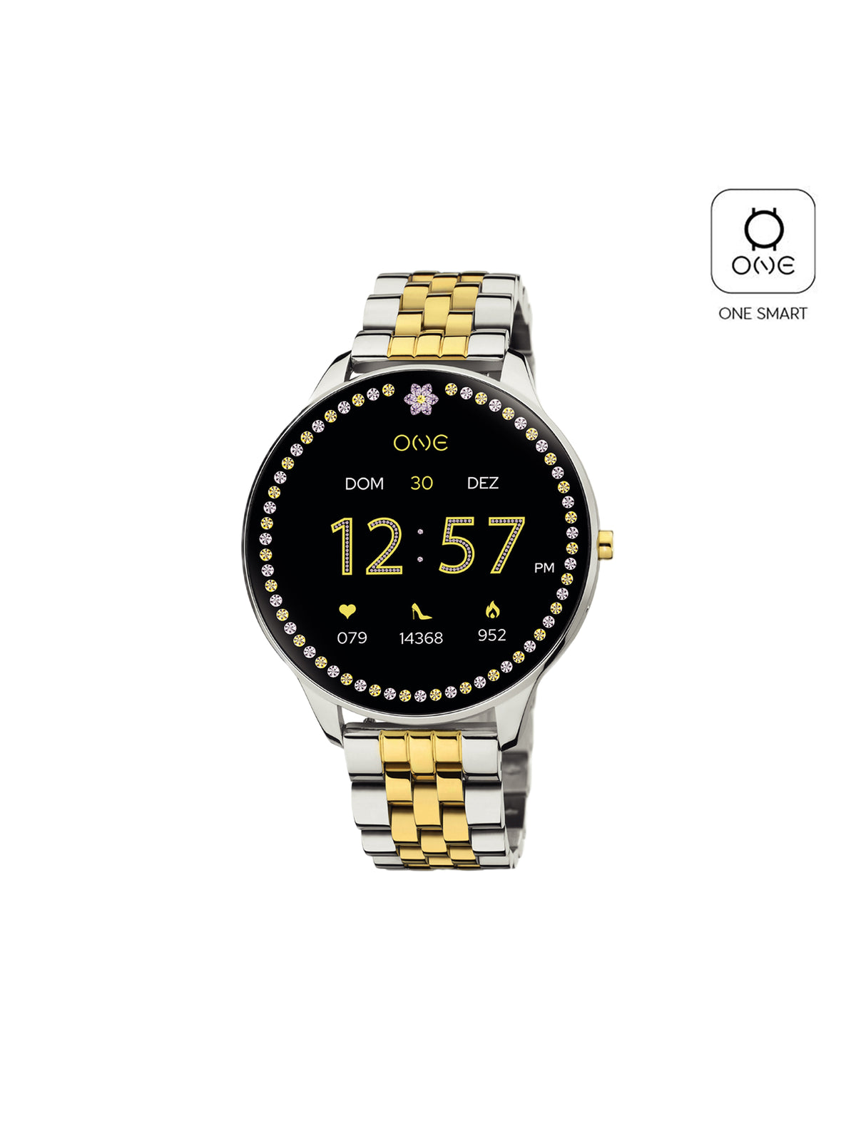 Montre connectée One Slim Bicolore Maillons