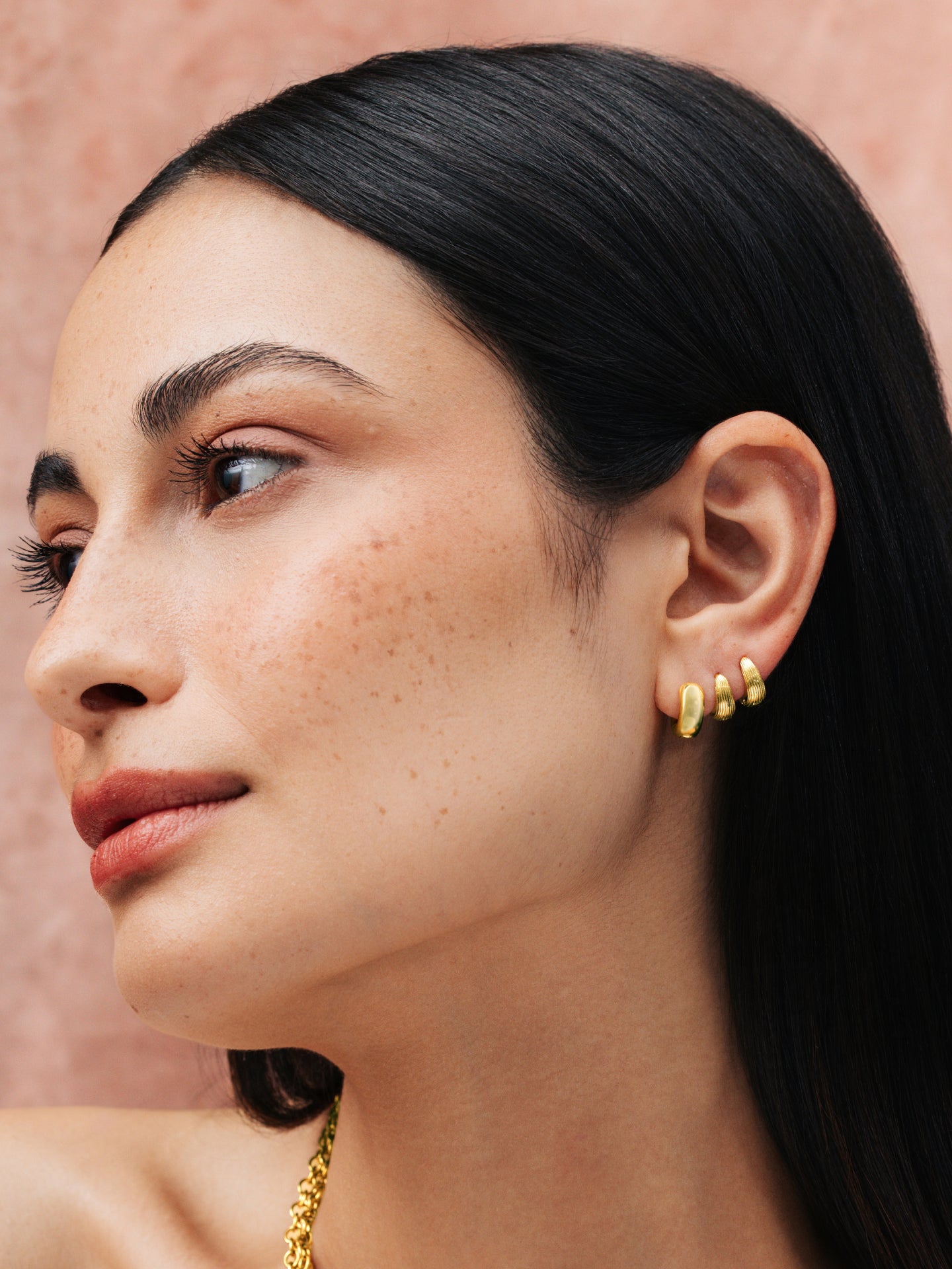 One Plissé Earring Set